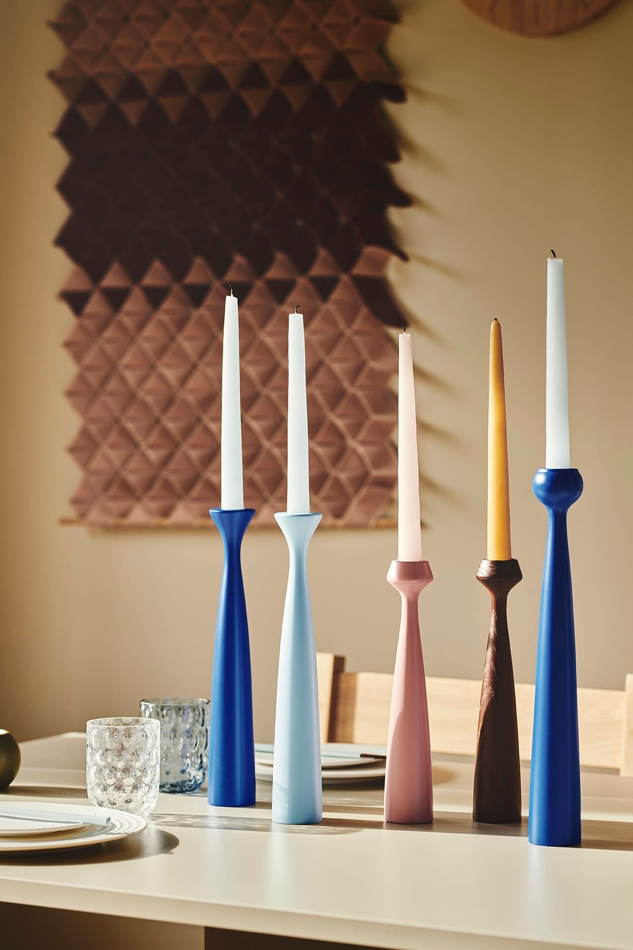 Lily | Lysestage i Cobalt Blue Applicata APP-L44 FINICC
