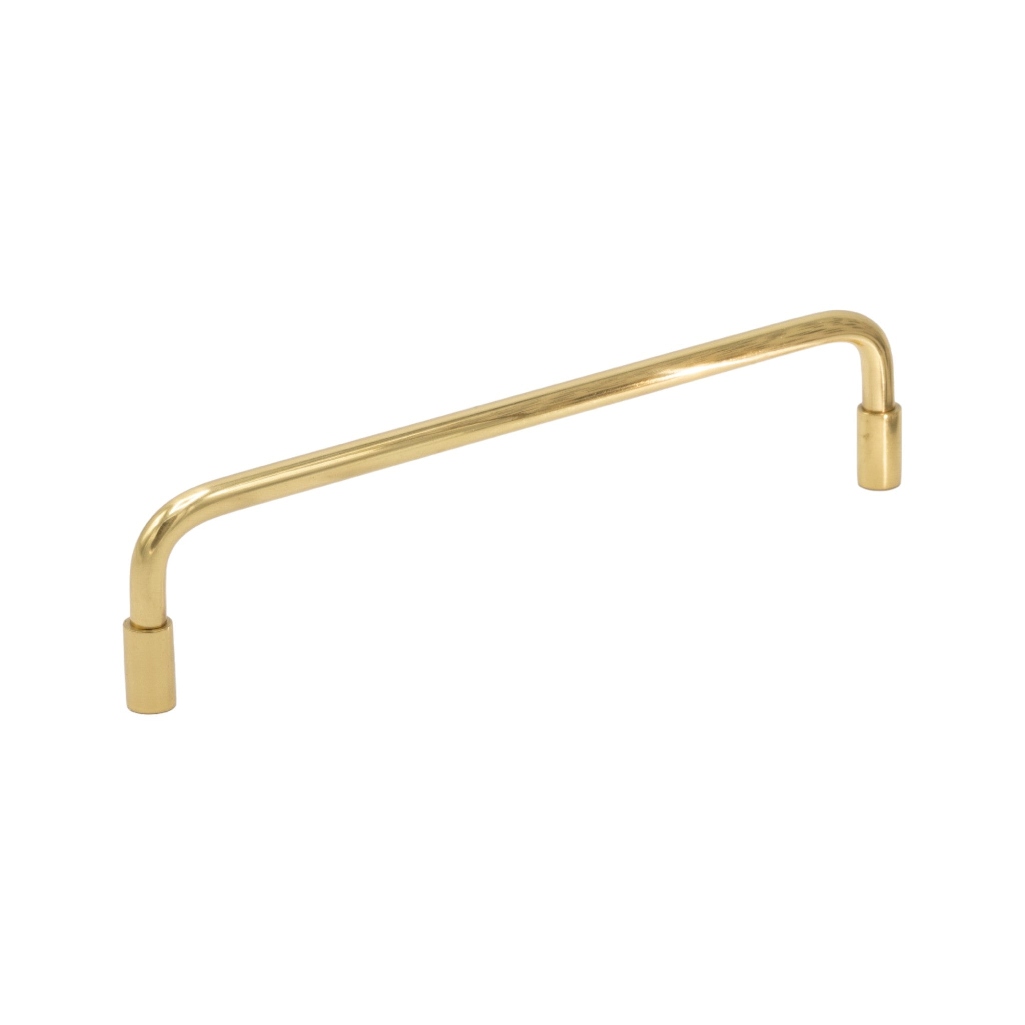 Spira | Greb i Blank Messing med Lak L 138 mm (C/C 128 mm) Beslag Design 343351-11 FINICC