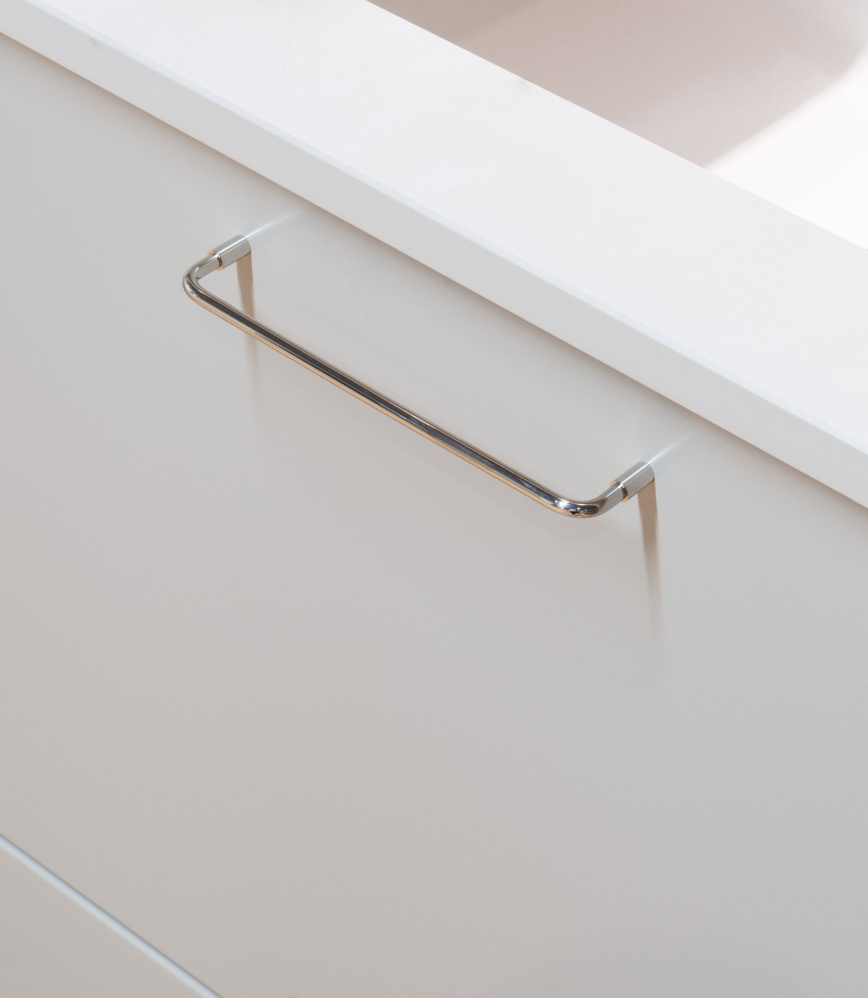 Spira | Handtag i Blank Nickel