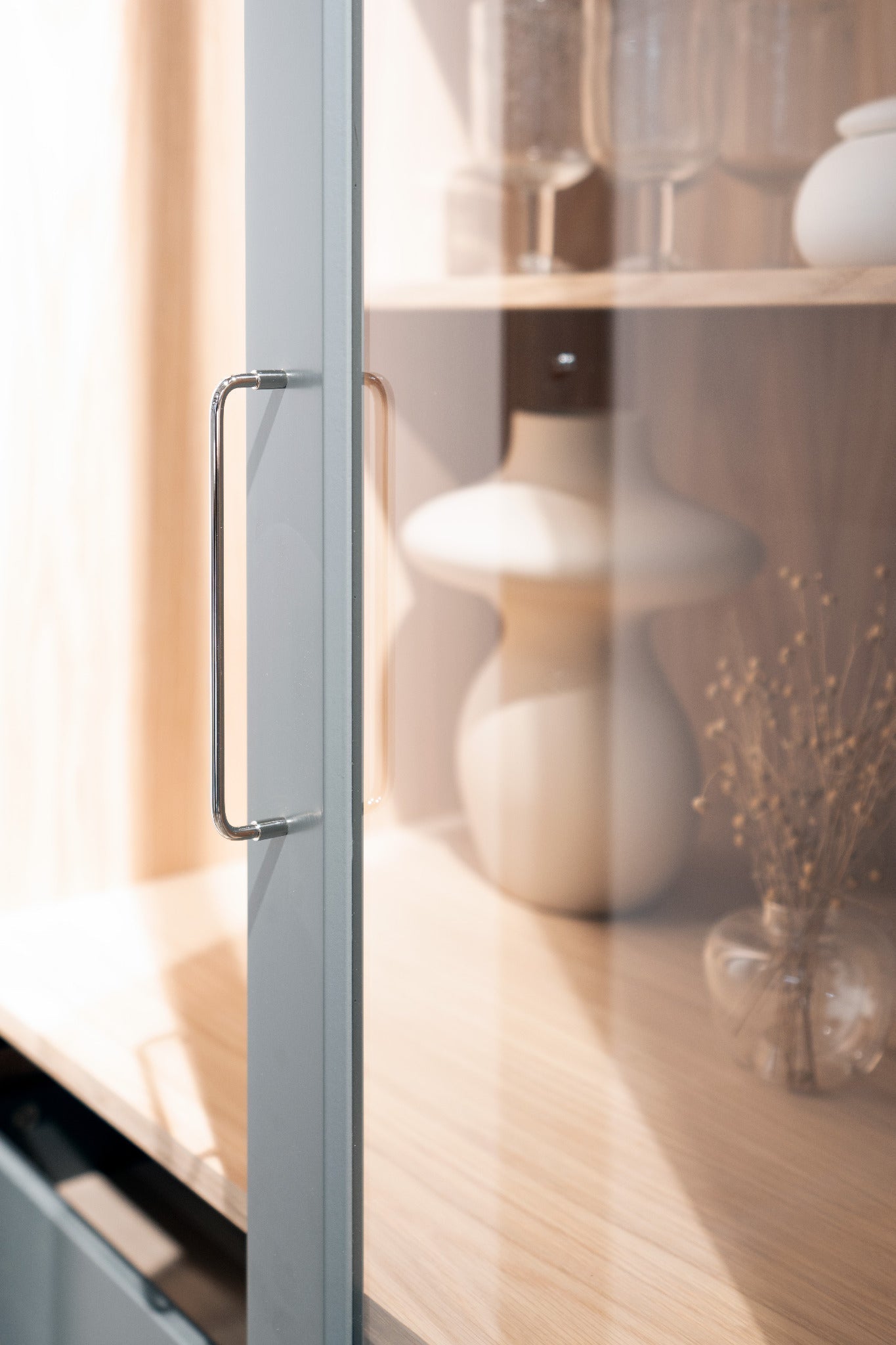 Spira | Handtag i Blank Nickel