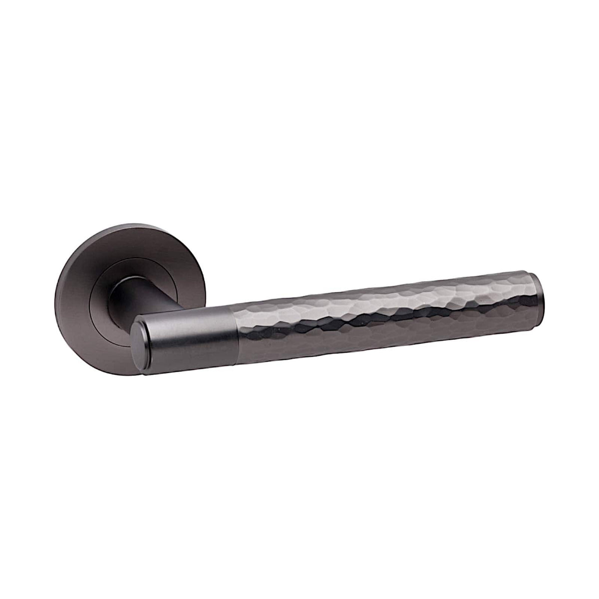 Spitfire Hammered | Dørhåndtag i Dark Bronze Alexander & Wilks AW223DBZ-SET FINICC