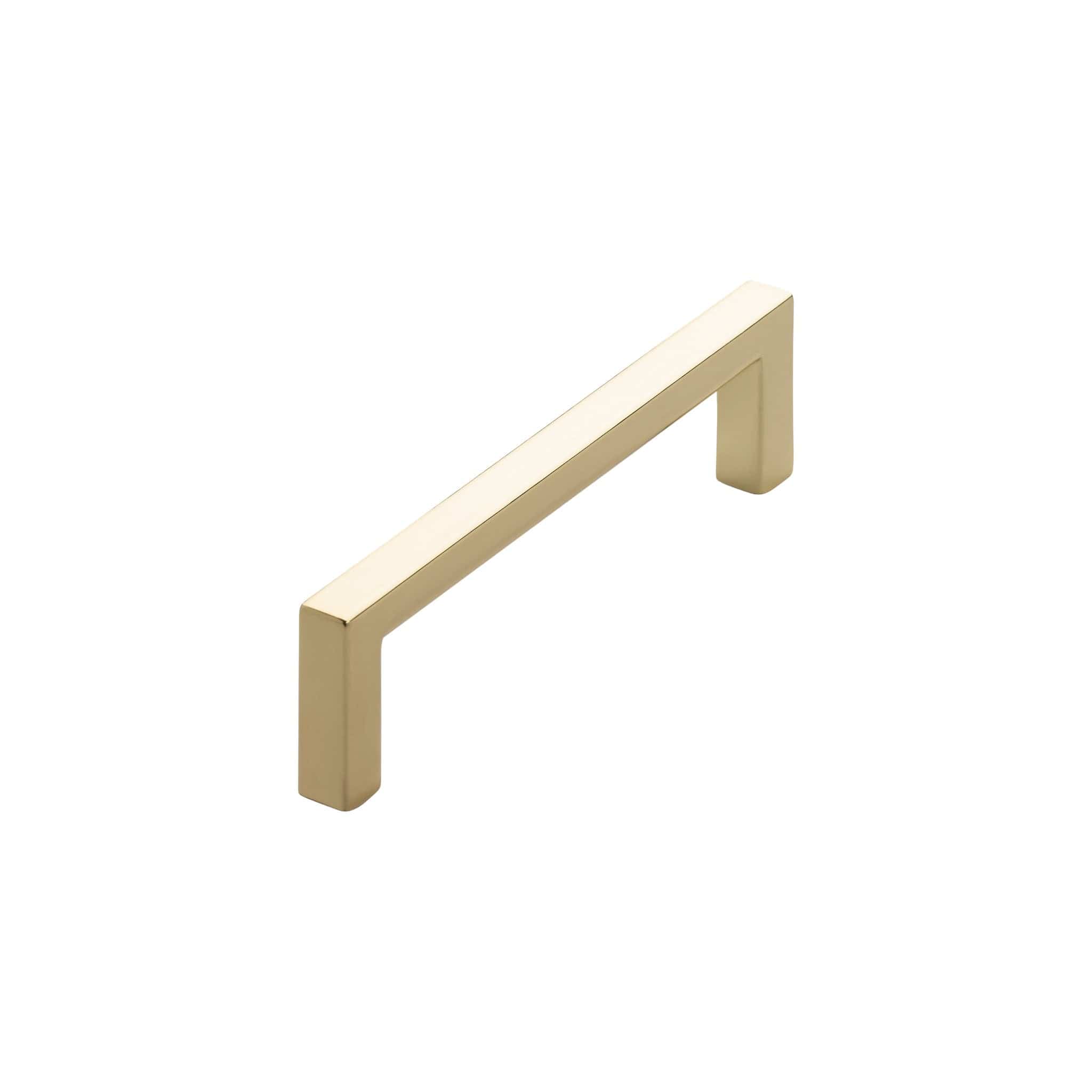Square Slim | Handtag i Blank Mässing Finish