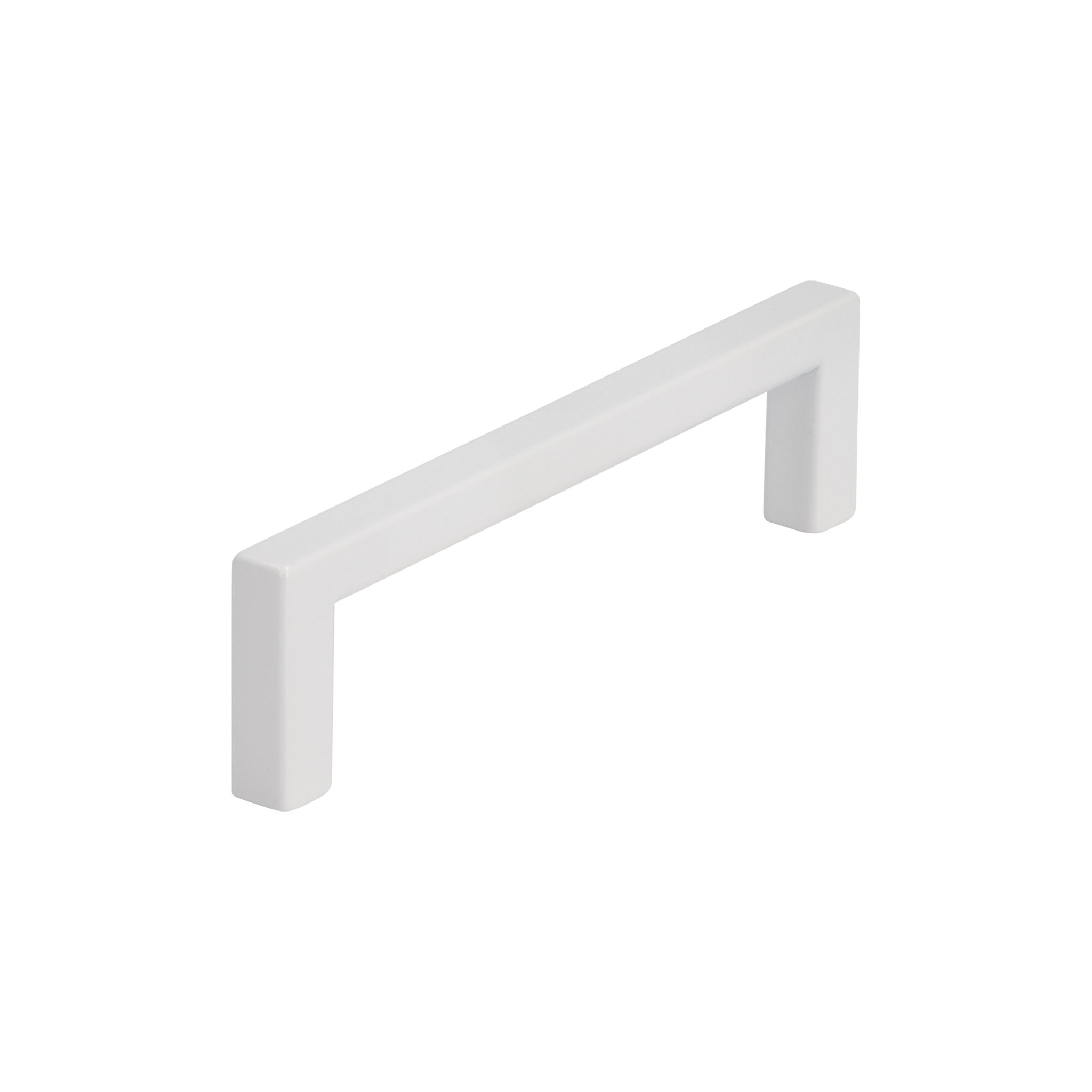 Square Slim | Handtag i Matt Vit