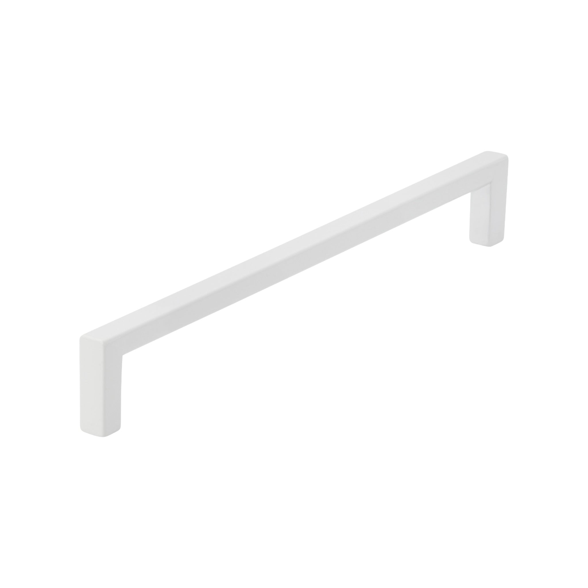 Square Slim | Handtag i Matt Vit