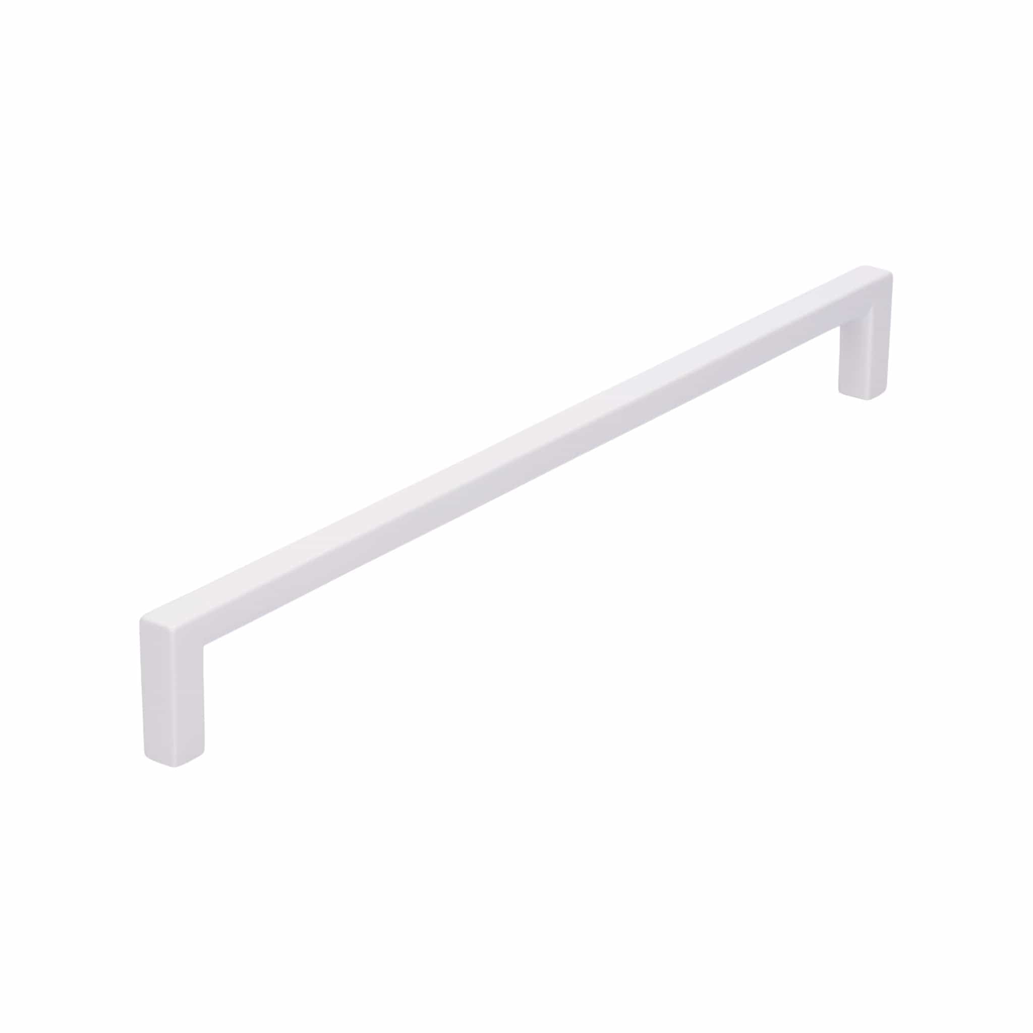 Square Slim | Handtag i Matt Vit