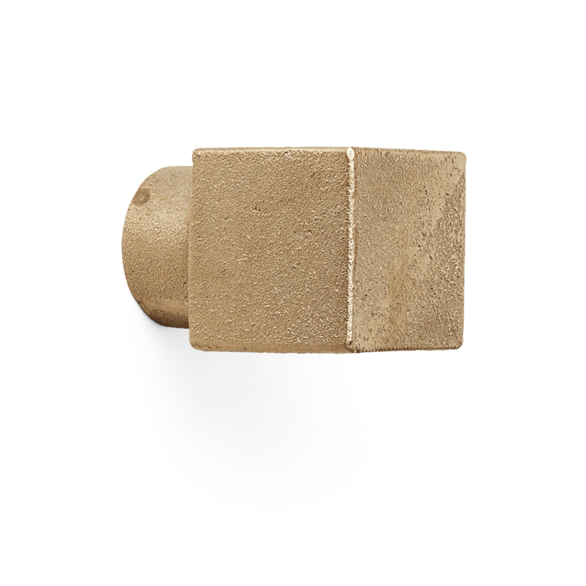 Square - Small | Knage i Ubehandlet Messing L 3,7 mm x D 2,5 mm Ferm Living FL-1104269756 FINICC