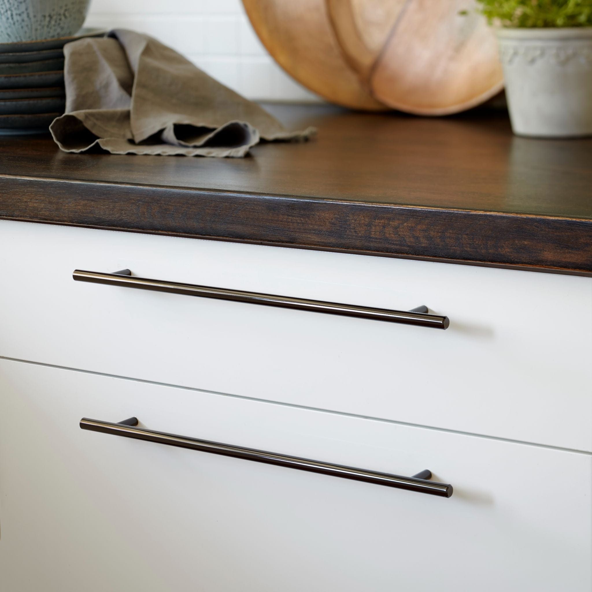 Stella | Greb i Blank Sort | 2 stk Habo FINICC