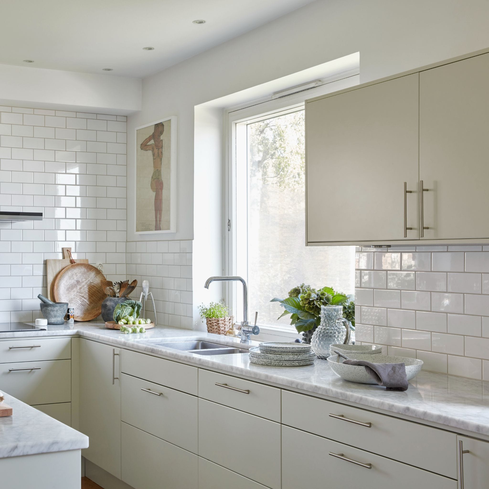 Stella | Greb i Børstet Stål | 2 stk Habo FINICC