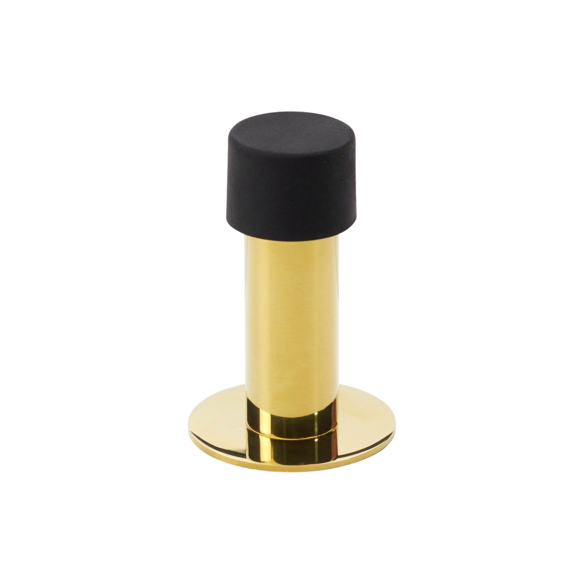 Stop 2893 | Dørstopper i Blank Messing Ø 22 mm x D 75 mm Habo HB-30271 FINICC