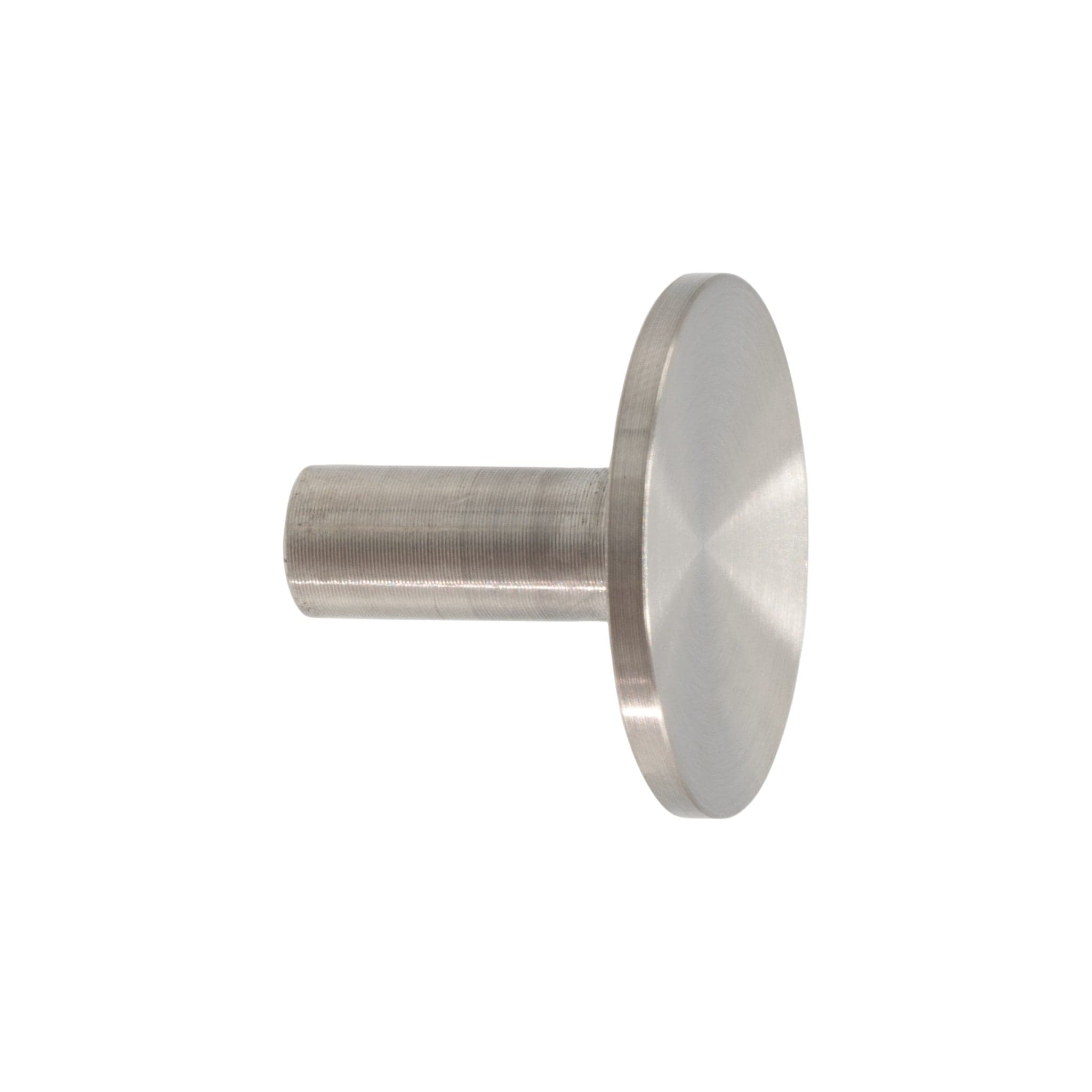Sture | Knage i Børstet Rustfrit Stål Finish Ø 28 mm x D 23 mm Beslag Design 339389-21 FINICC
