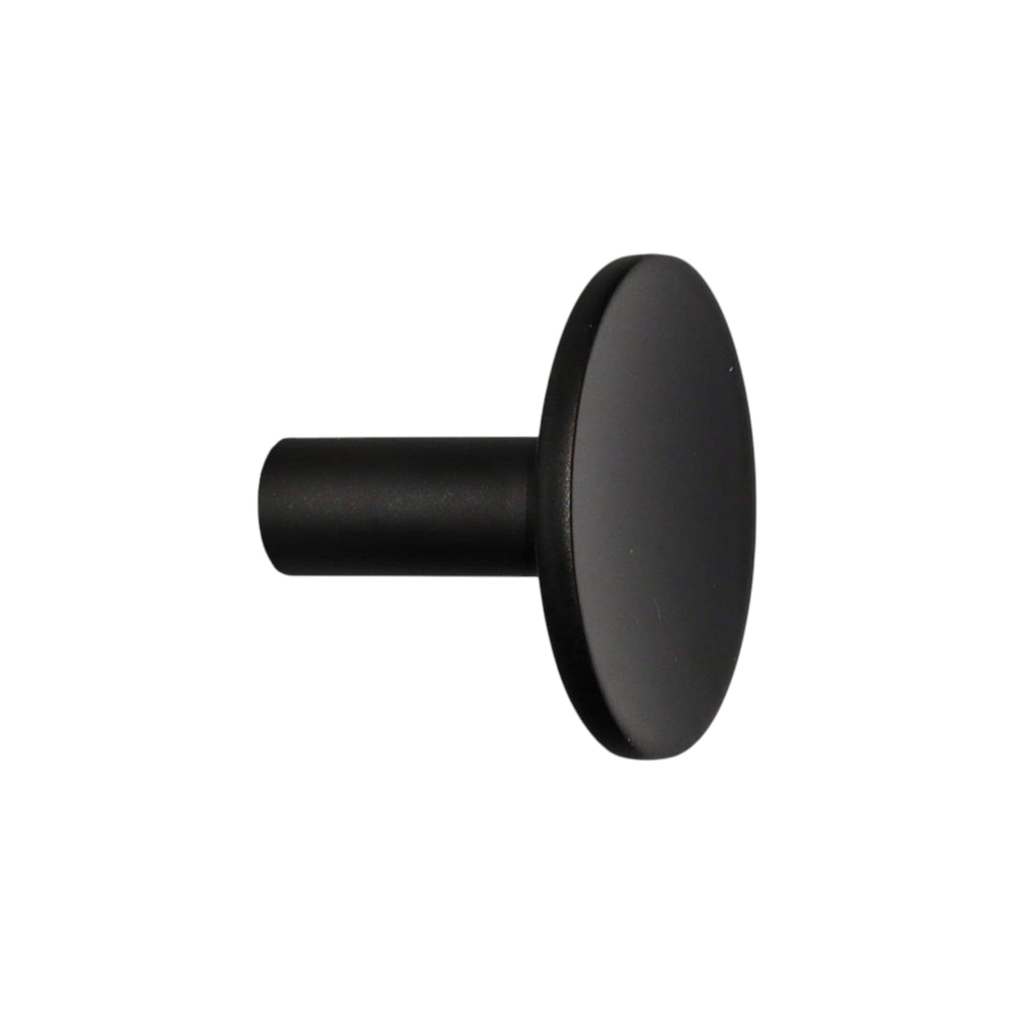 Sture | Knage i Mat Sort Ø 28 mm x D 23 mm Beslag Design 339388-21 FINICC