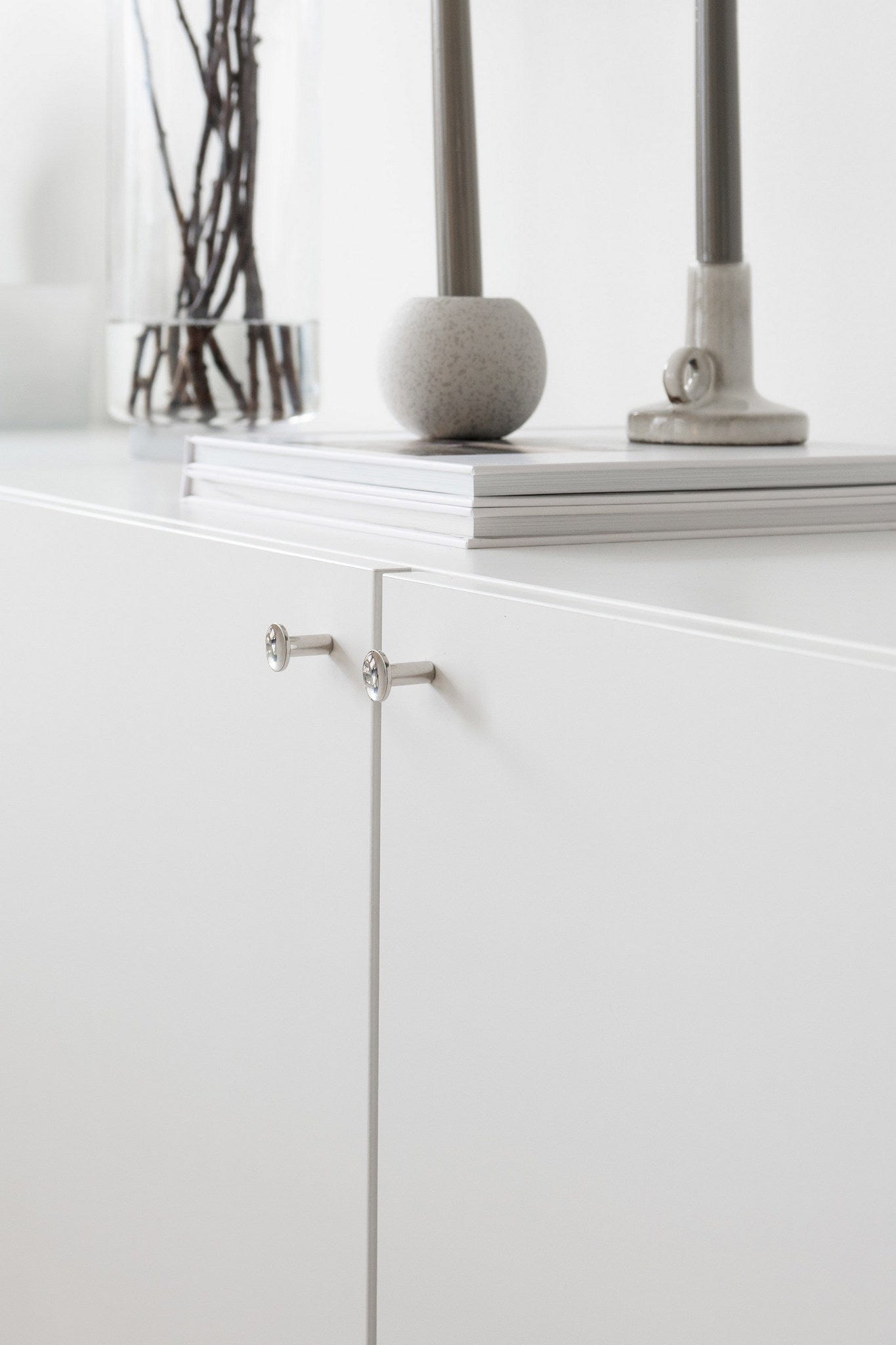 Sture | Knop i Blank Nikkel Beslag Design FINICC