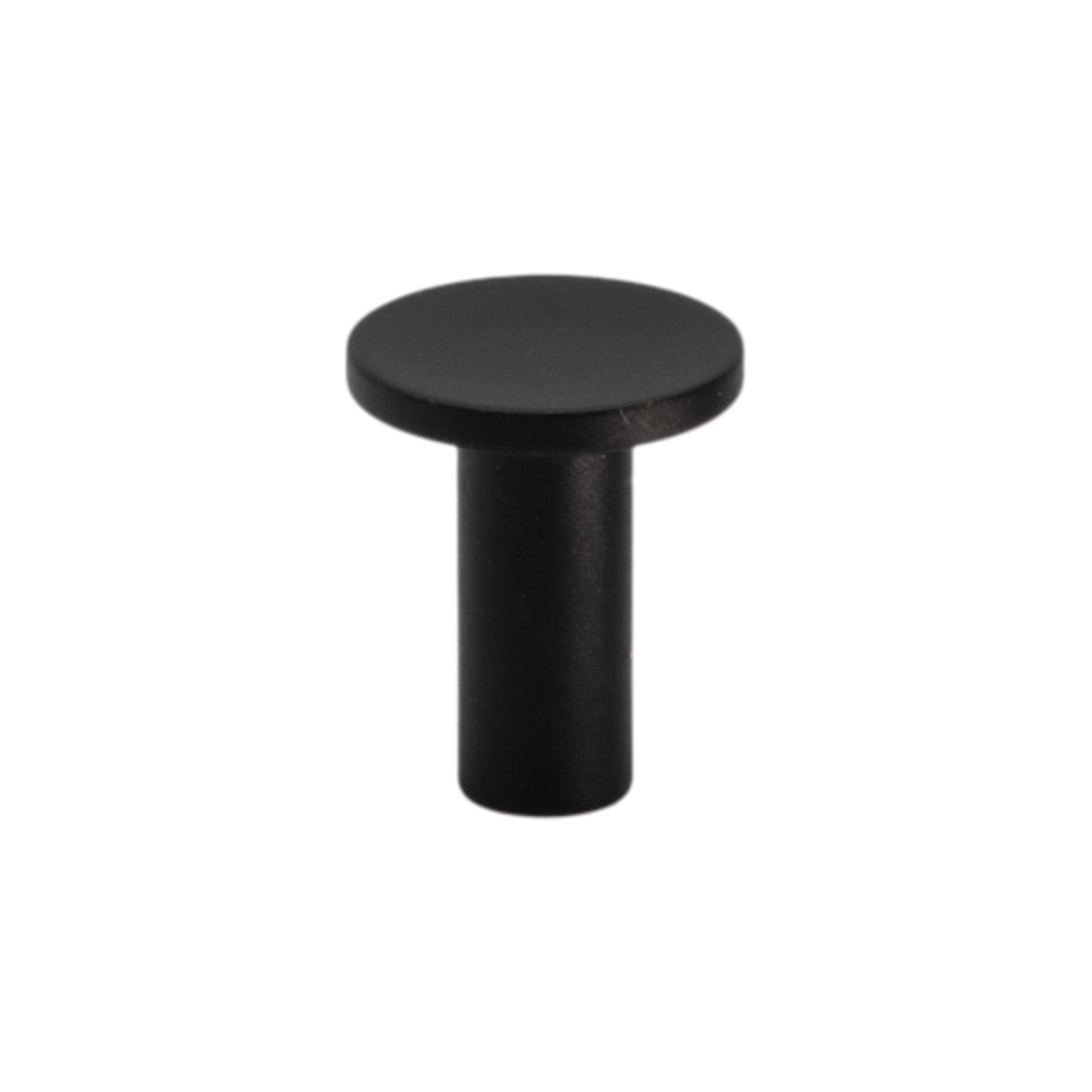 Sture | Knop i Mat Sort Ø 18 mm x D 22 mm Beslag Design 339374-11 FINICC