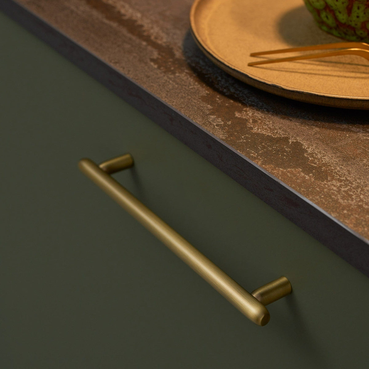 Tocco | Greb i Børstet Messing L 192 mm (C/C 160 mm) Furnipart FP-554620160-35 FINICC