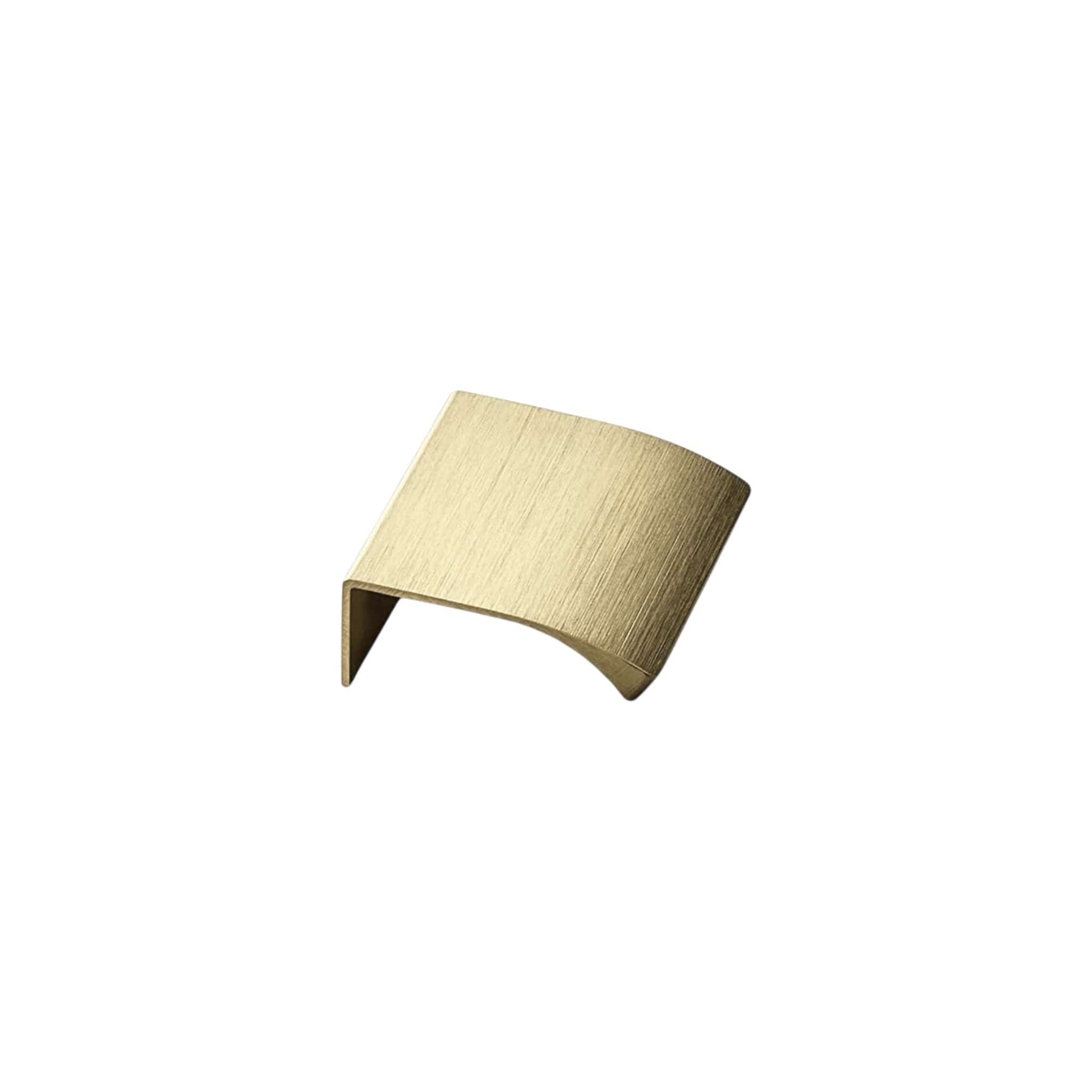 Edge Straight | Profilgreb i Børstet Messing Finish (2026 model) L 40 mm (C/C 20 mm) Furnipart FP-419720040-33.1 FINICC