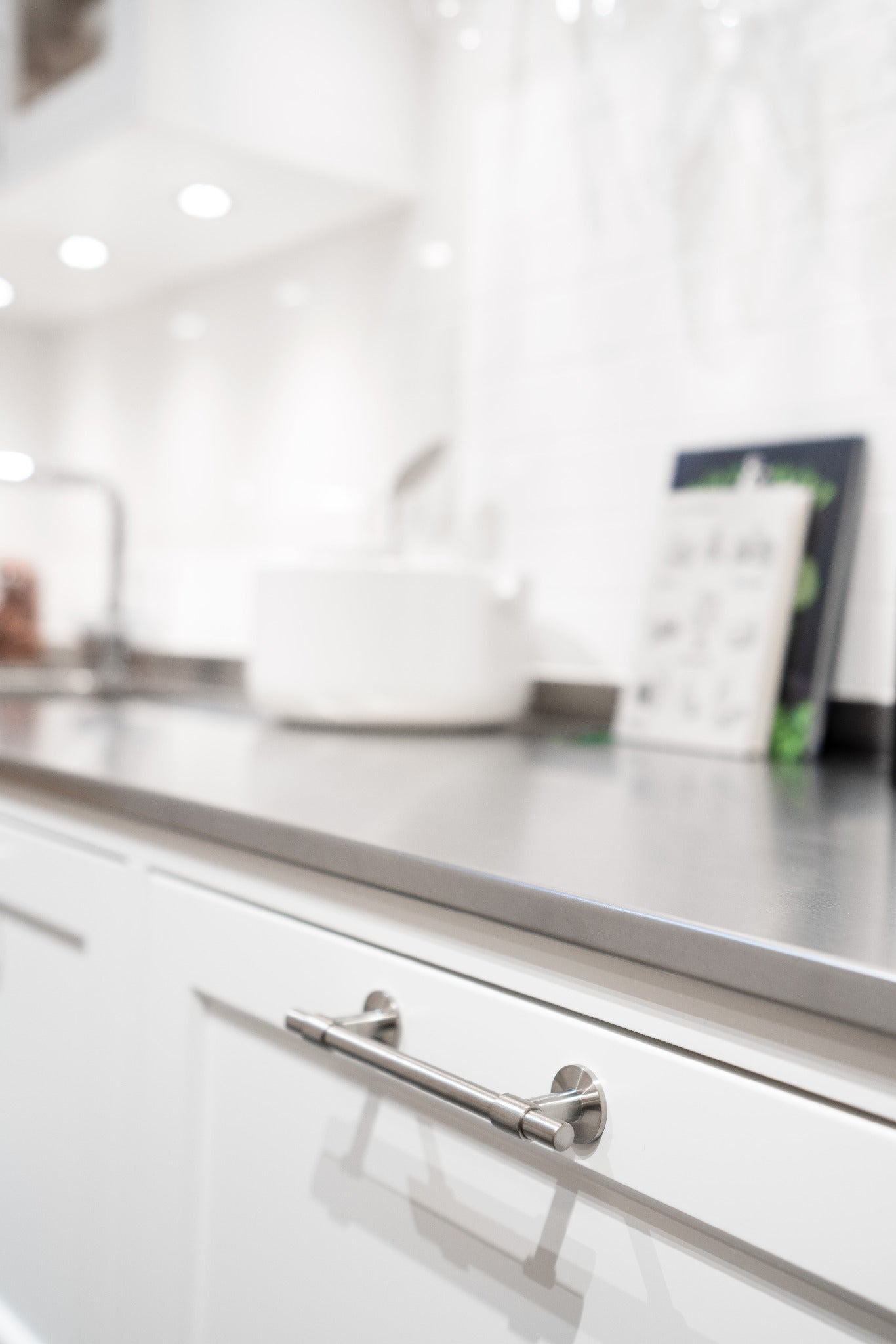 Uniform | Greb i Rustfrit Stål Finish L 178 mm (C/C 128 mm) Beslag Design 343304-11 FINICC