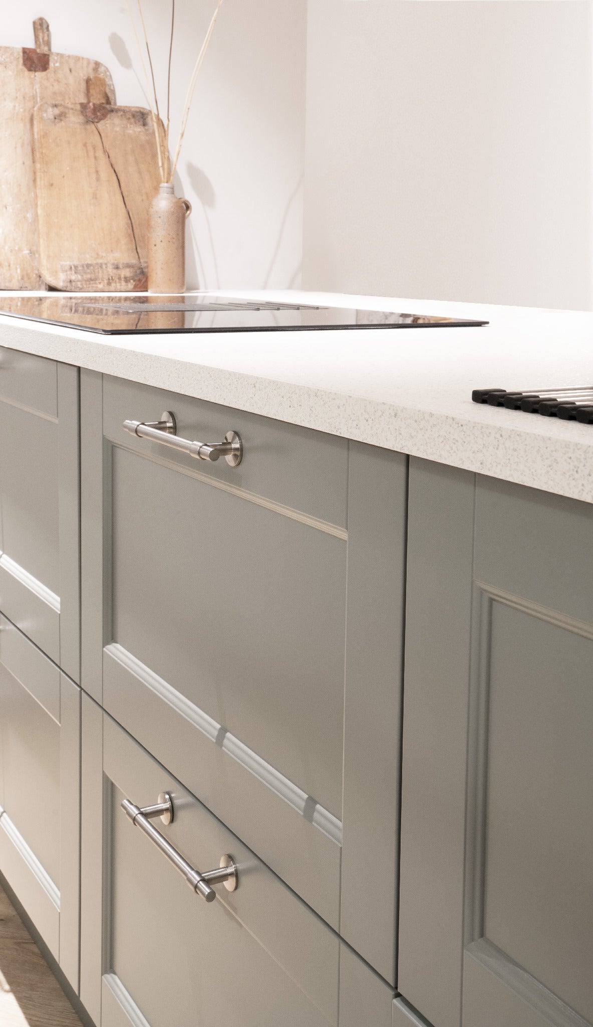 Uniform | Greb i Rustfrit Stål Finish L 178 mm (C/C 128 mm) Beslag Design 343304-11 FINICC