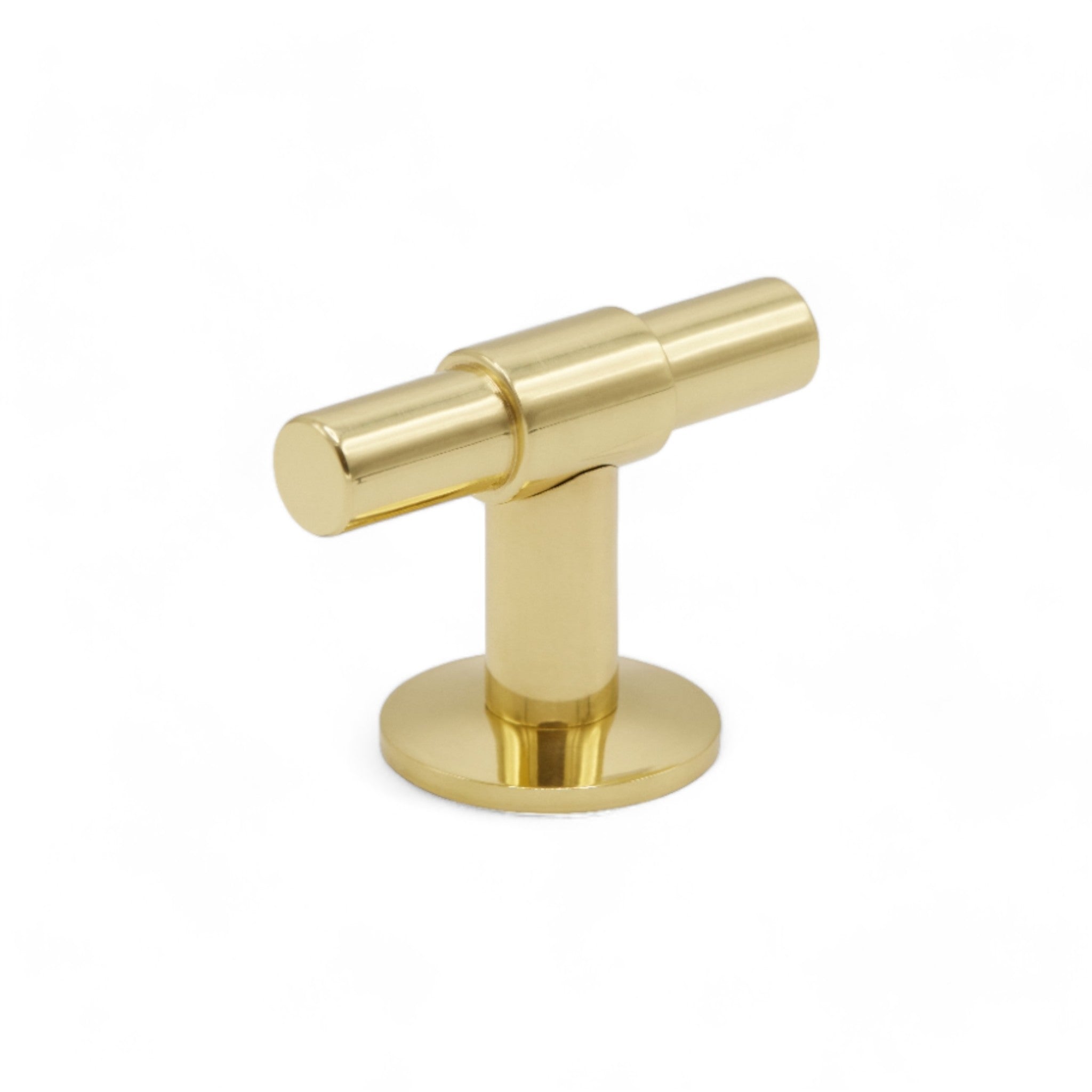 Uniform T | Greb i Blank Messing med Lak L 50 mm x D 36 mm Beslag Design 343295-11 FINICC