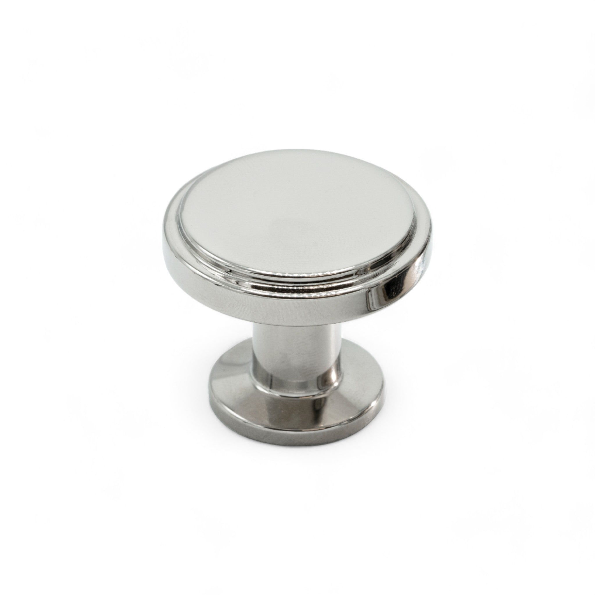 Uno | Knop i Blank Nikkel Ø 30 mm x D 25 mm Beslag Design 343311-11 FINICC