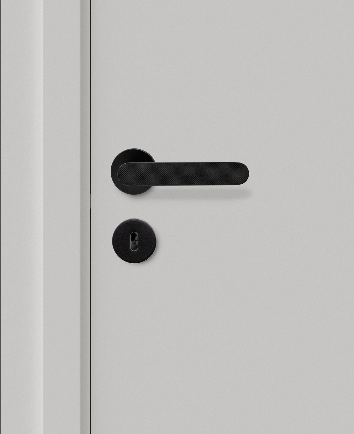 Vibe Grip | Dørhåndtag i Mat Sort Beslag Design 752035-41 FINICC