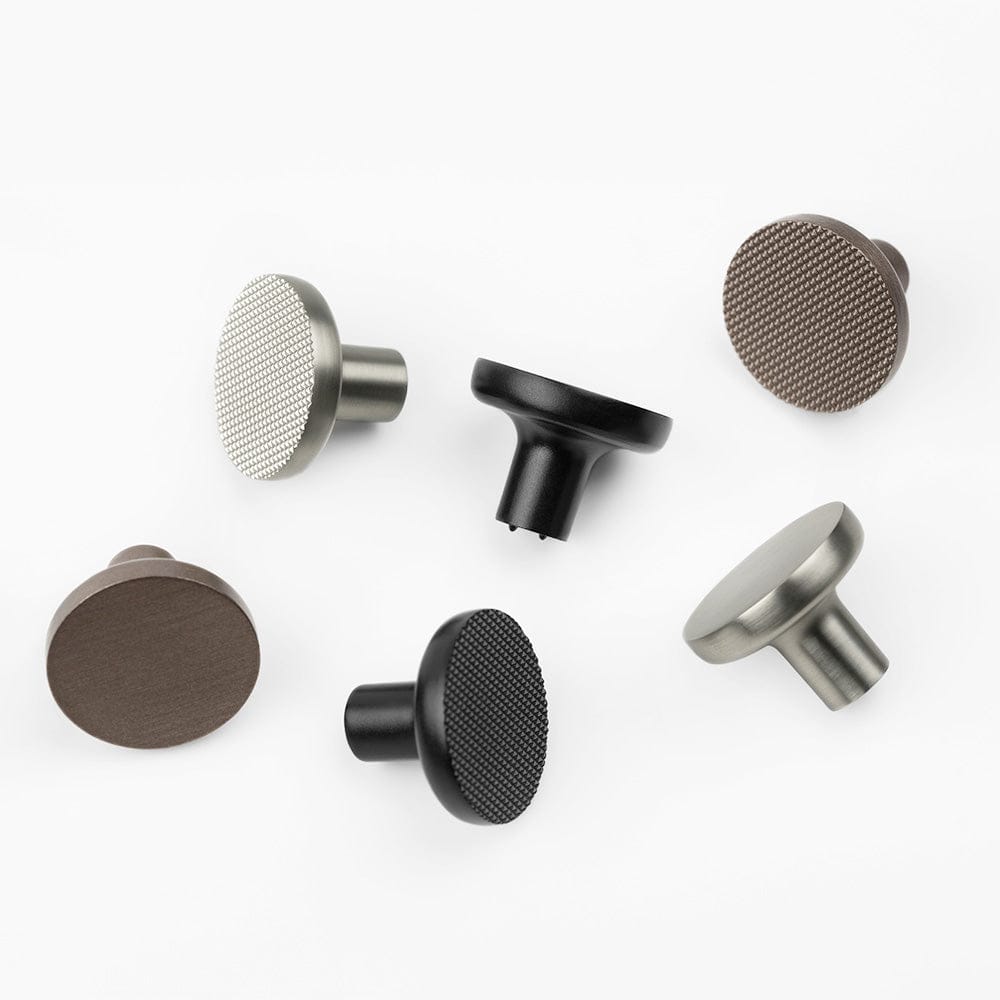 Vibe Grip | Knop i Mat Sort Ø 38 mm x D 28 mm Beslag Design 308440-11 FINICC