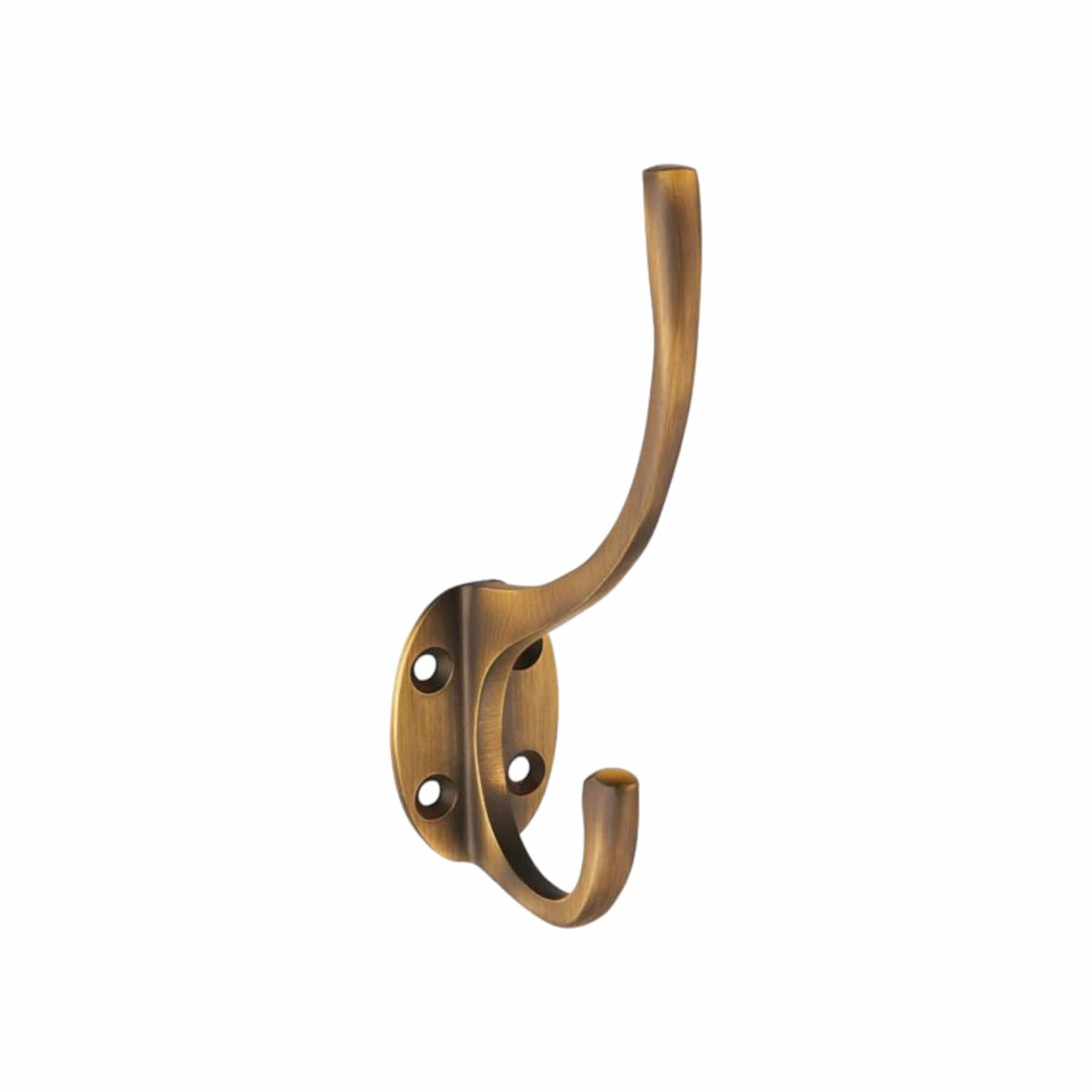Victoria 127 | Knage i Antik Messing H 136 mm x D 64 mm Carlisle Brass AA25AB FINICC