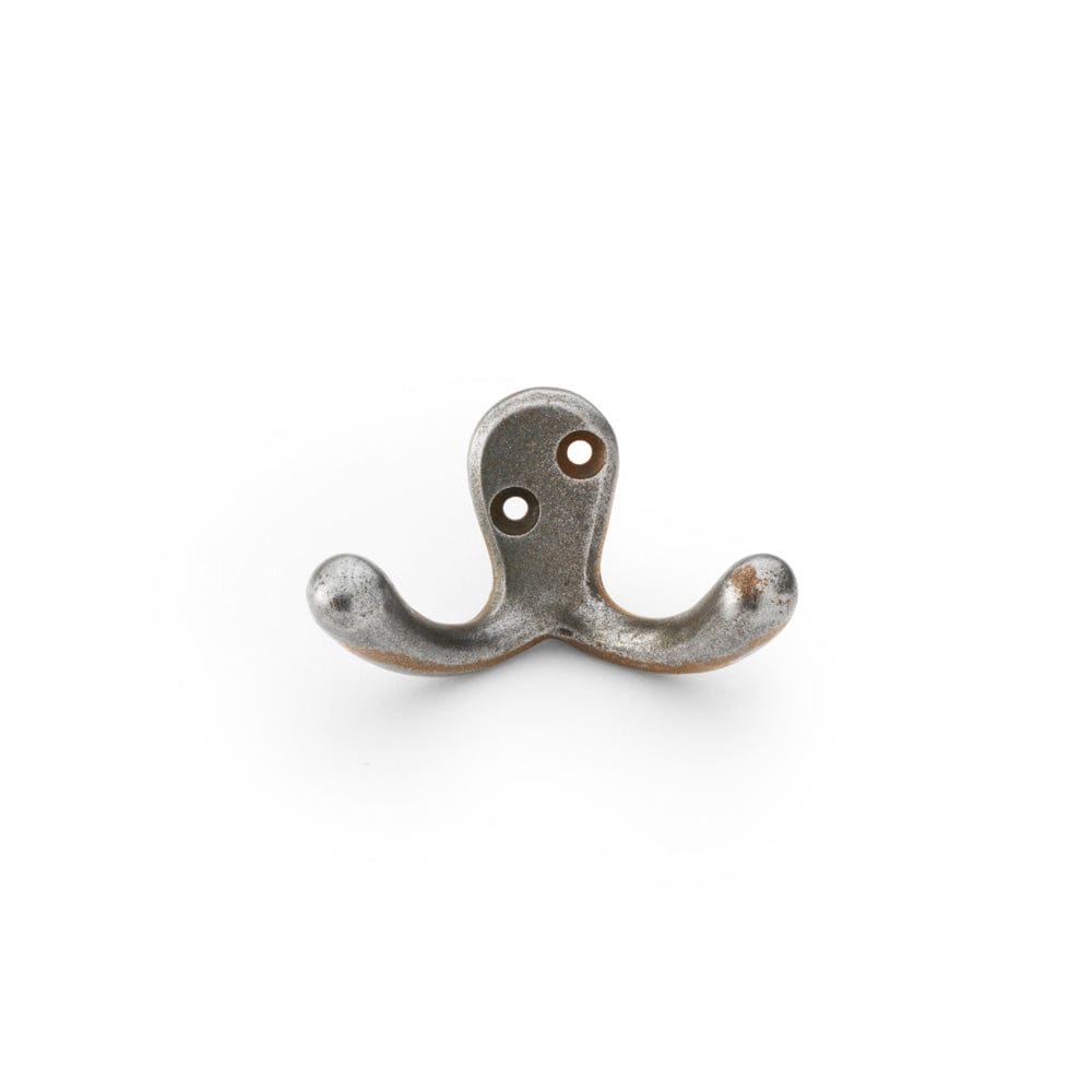 Victoria Double | Knage i Antik Sort H 55 mm x D 30 mm Alexander & Wilks AW773AI FINICC