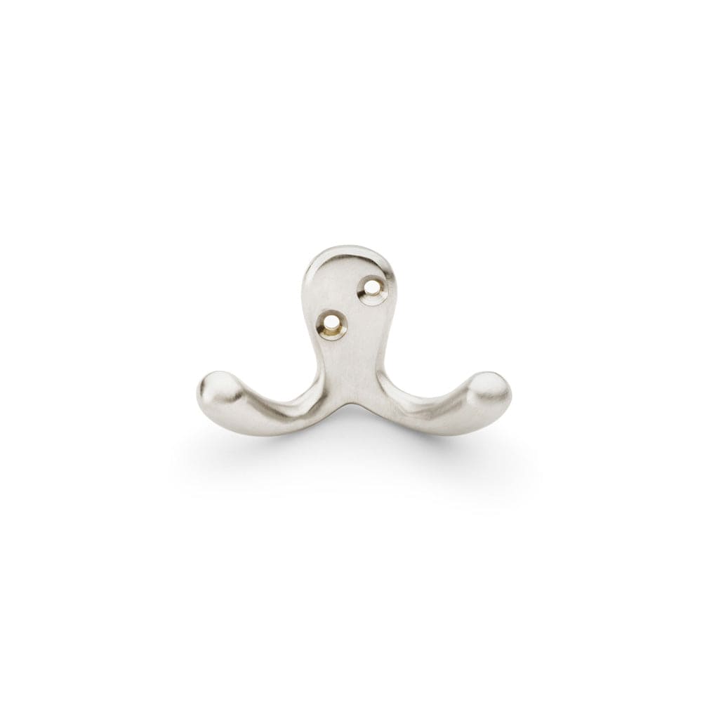 Victoria Double | Knage i Rustfrit Stål Finish H 55 mm x D 30 mm Alexander & Wilks AW773SN FINICC