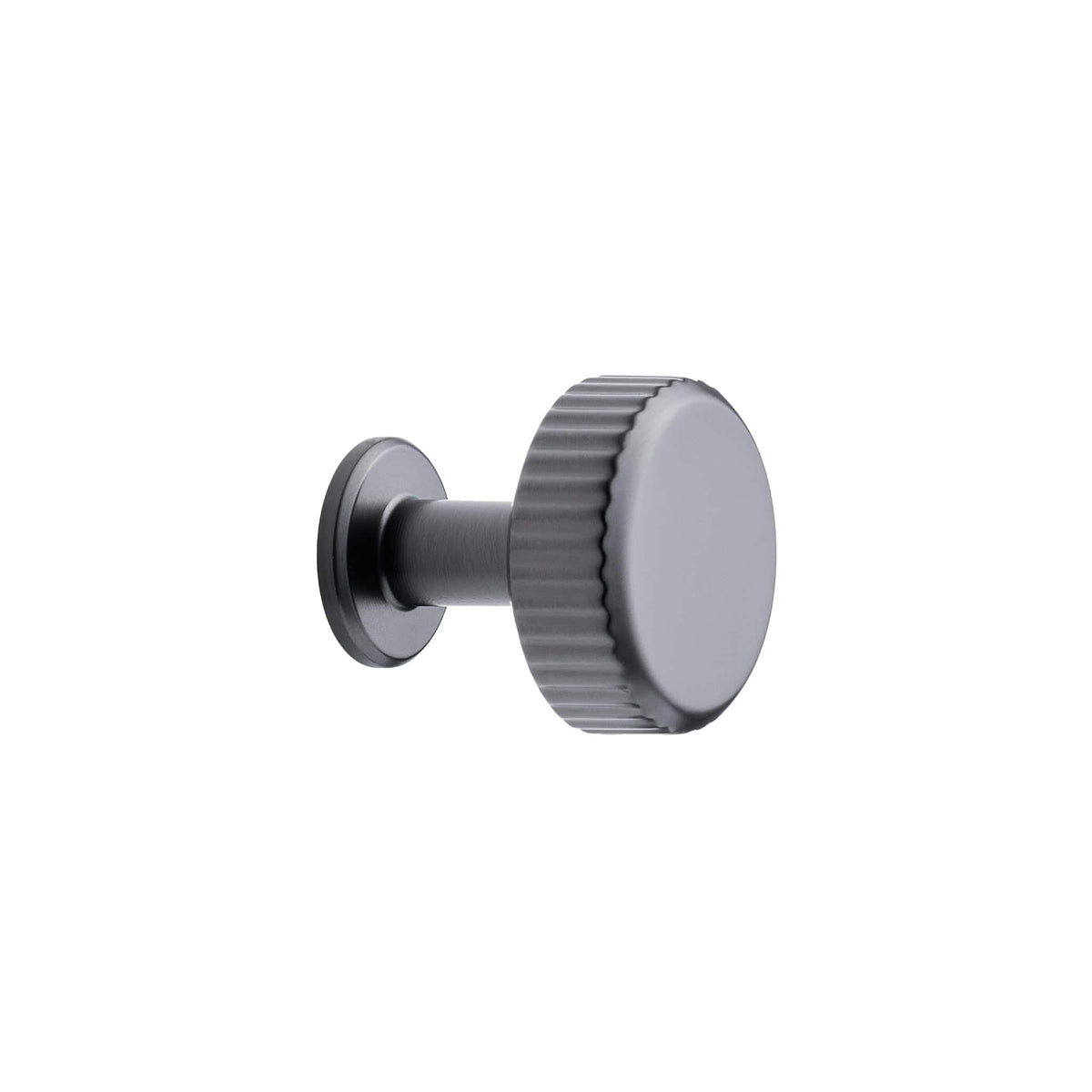 Villa Round | Knop i Mat Grå Ø 30 mm x D 20 mm Furnipart FP-552920030-74 FINICC
