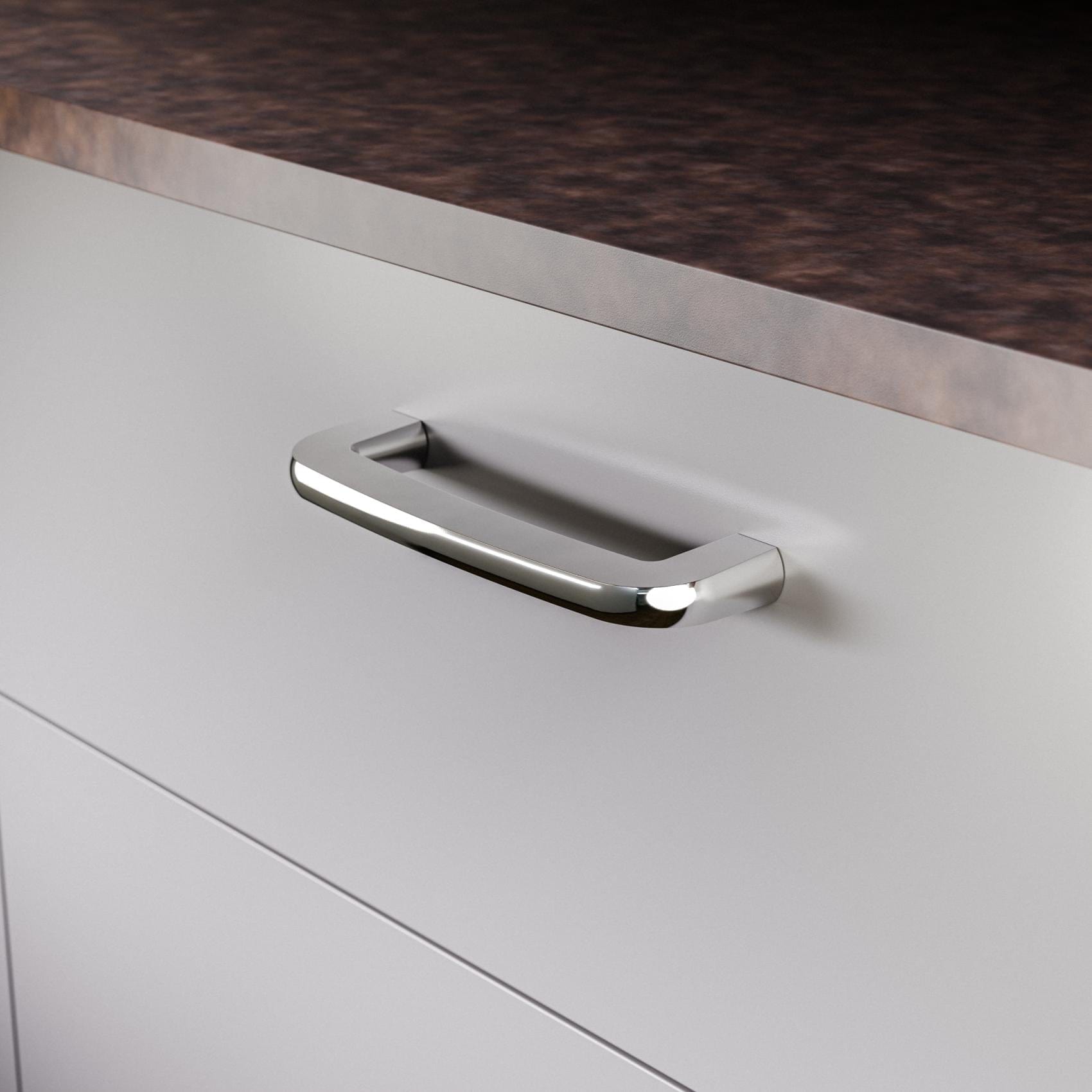 Visby | Greb i Blank Krom L 146 mm (C/C 128 mm) Twentytwo TF-10210079 FINICC