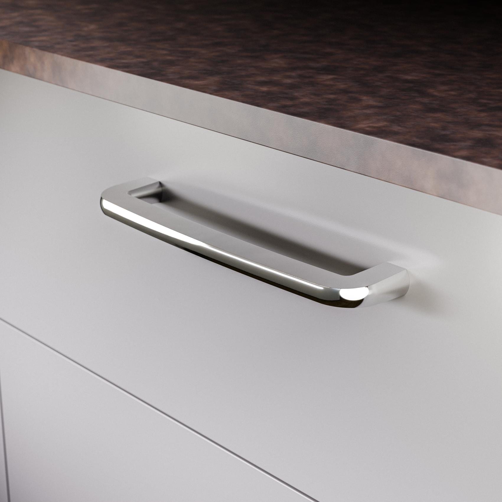 Visby | Greb i Blank Krom L 210 mm (C/C 192 mm) Twentytwo TF-10210101 FINICC