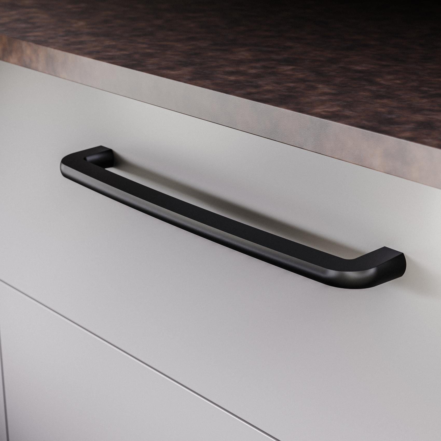 Visby | Greb i Mat Sort L 274 mm (C/C 256 mm) Twentytwo TF-10210112 FINICC