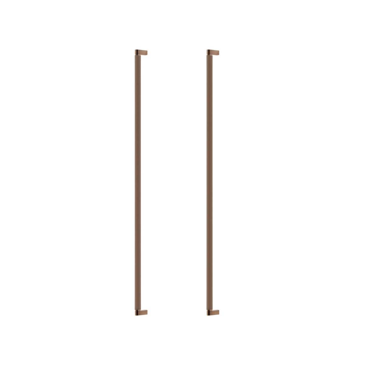 Brooklyn Big | Pull Bar i Børstet Bronze finish - Dobbeltsidet montering L 1074 mm (C/C 1056 mm) Viefe VF-06791056L619 FINICC