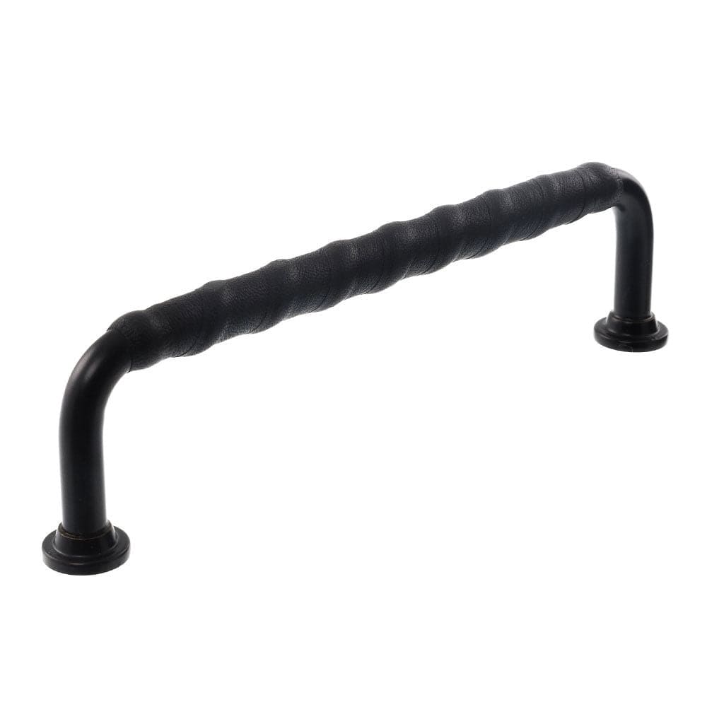 1353 Twist | Greb i Sort med Sort Læder L 110 mm (C/C 96 mm) Et Al LF-1353-96-2525LL FINICC