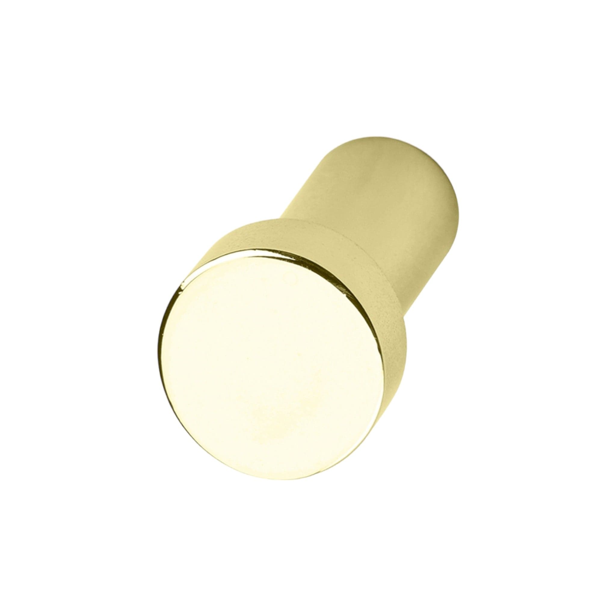 1368 | Knage i Blank Messing Med lak Ø 18 mm x D 30 mm Habo HB-17857 FINICC