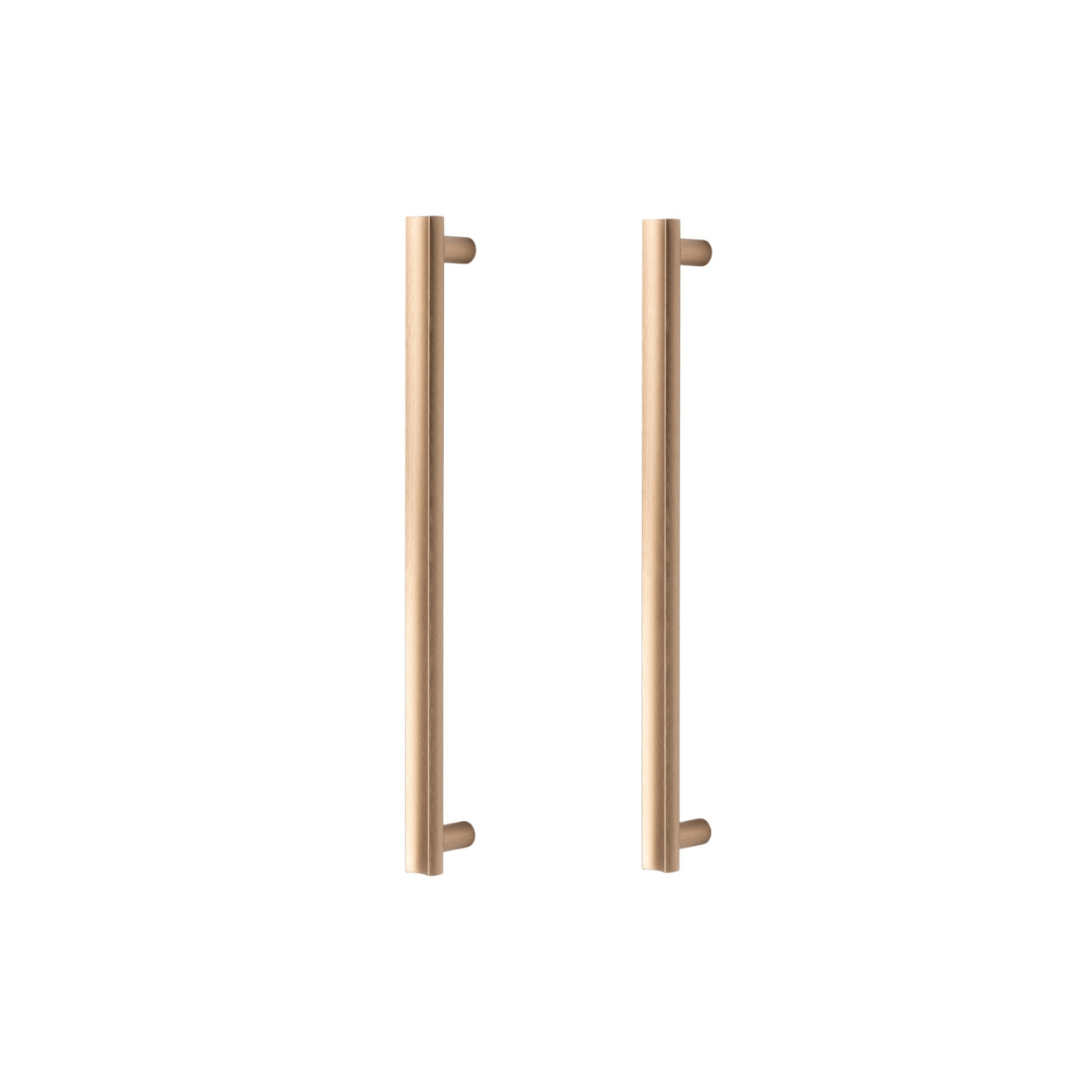 Moon Big | Pull Bar i Cava Messing - Dobbeltside montering L 424 mm (C/C 384 mm) Viefe VF-0663384L618 FINICC