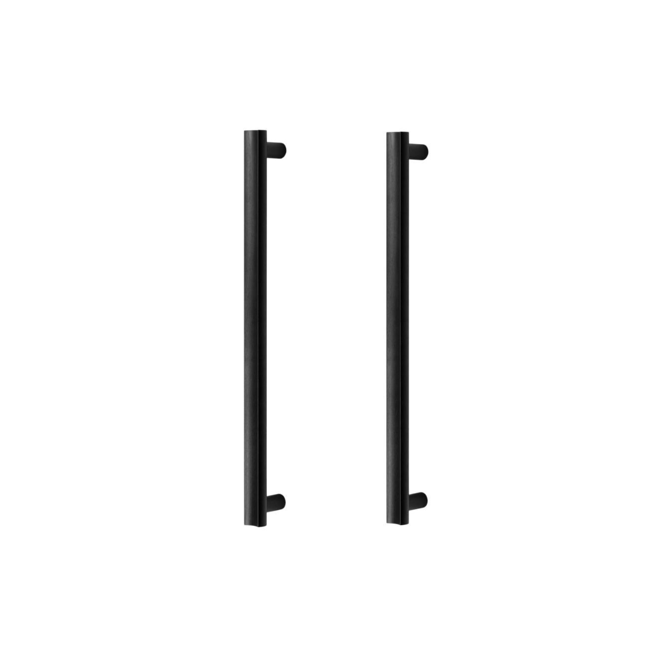 Moon Big | Pull Bar i Sort - Dobbeltside montering L 424 mm (C/C 384 mm) Viefe VF-0663384L30 FINICC