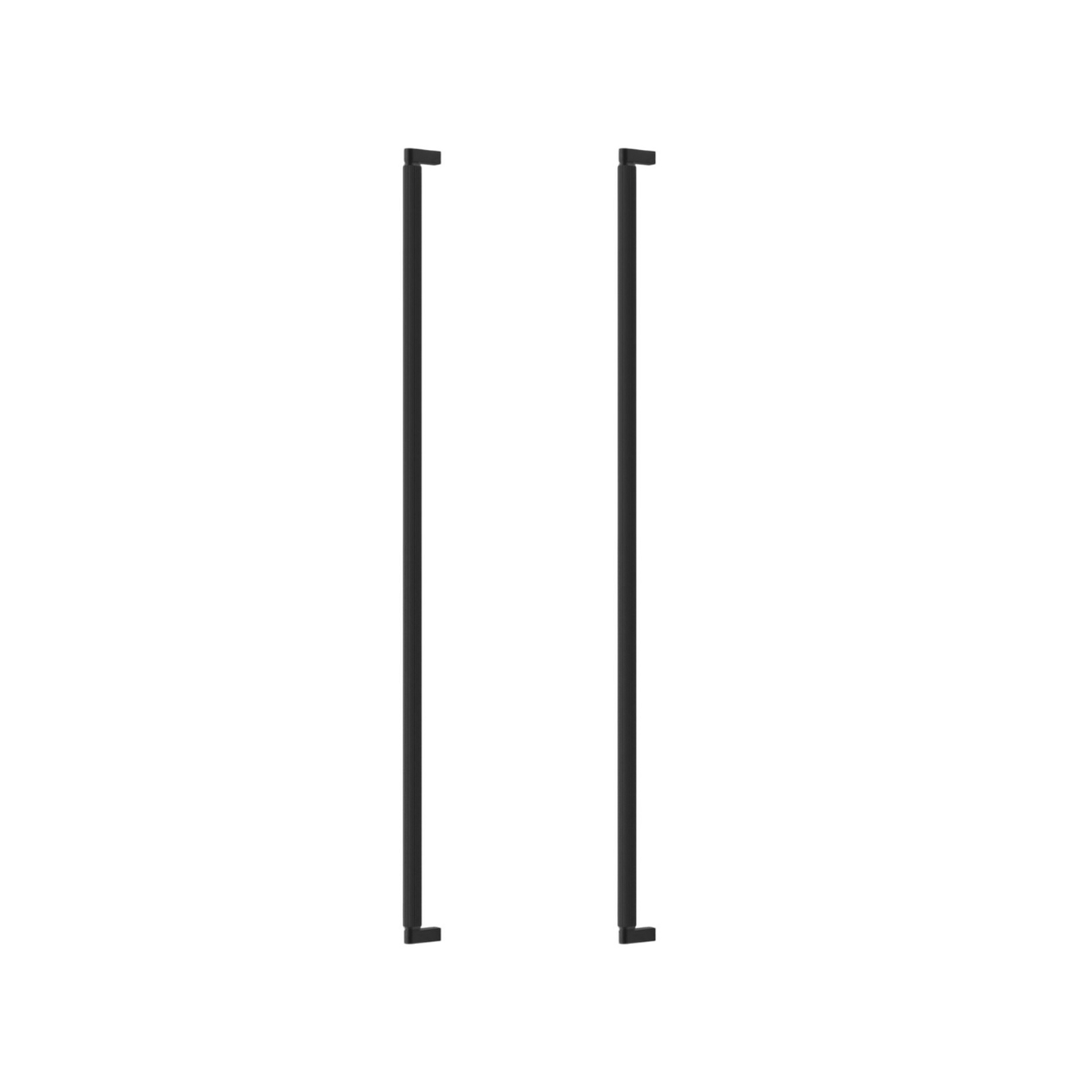 Brooklyn Big | Pull Bar i Børstet Sort - Dobbeltsidet montering L 1074 mm (C/C 1056 mm) Viefe VF-06791056L30 FINICC