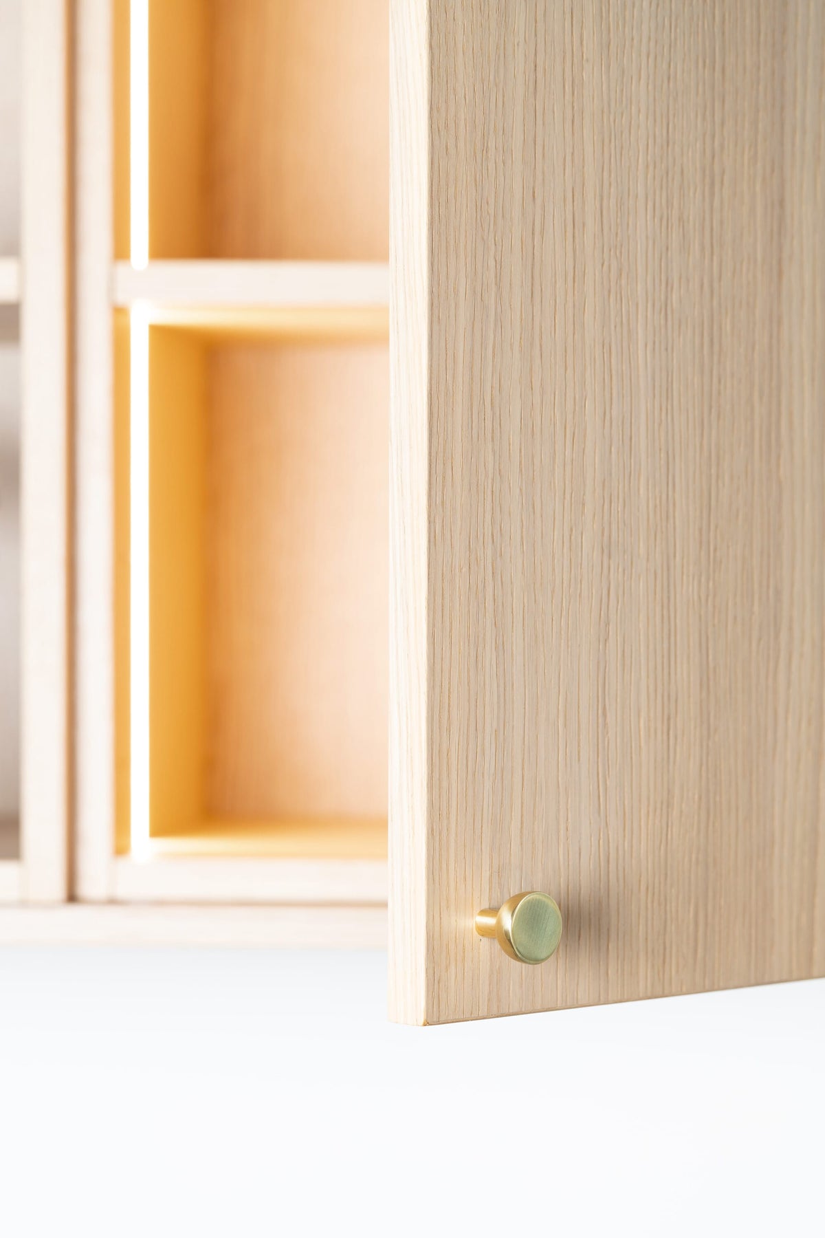 Copenhagen | Knop i Blank Messing med Lak Ø 25 mm x D 25 mm Beslag Design BD-304427-11 FINICC