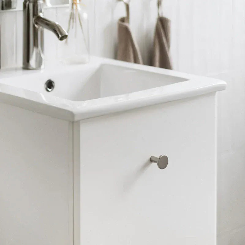 Bob | Knop i Rustfrit Stål finish Ø 28 mm Beslag Design BD-339448-11 FINICC