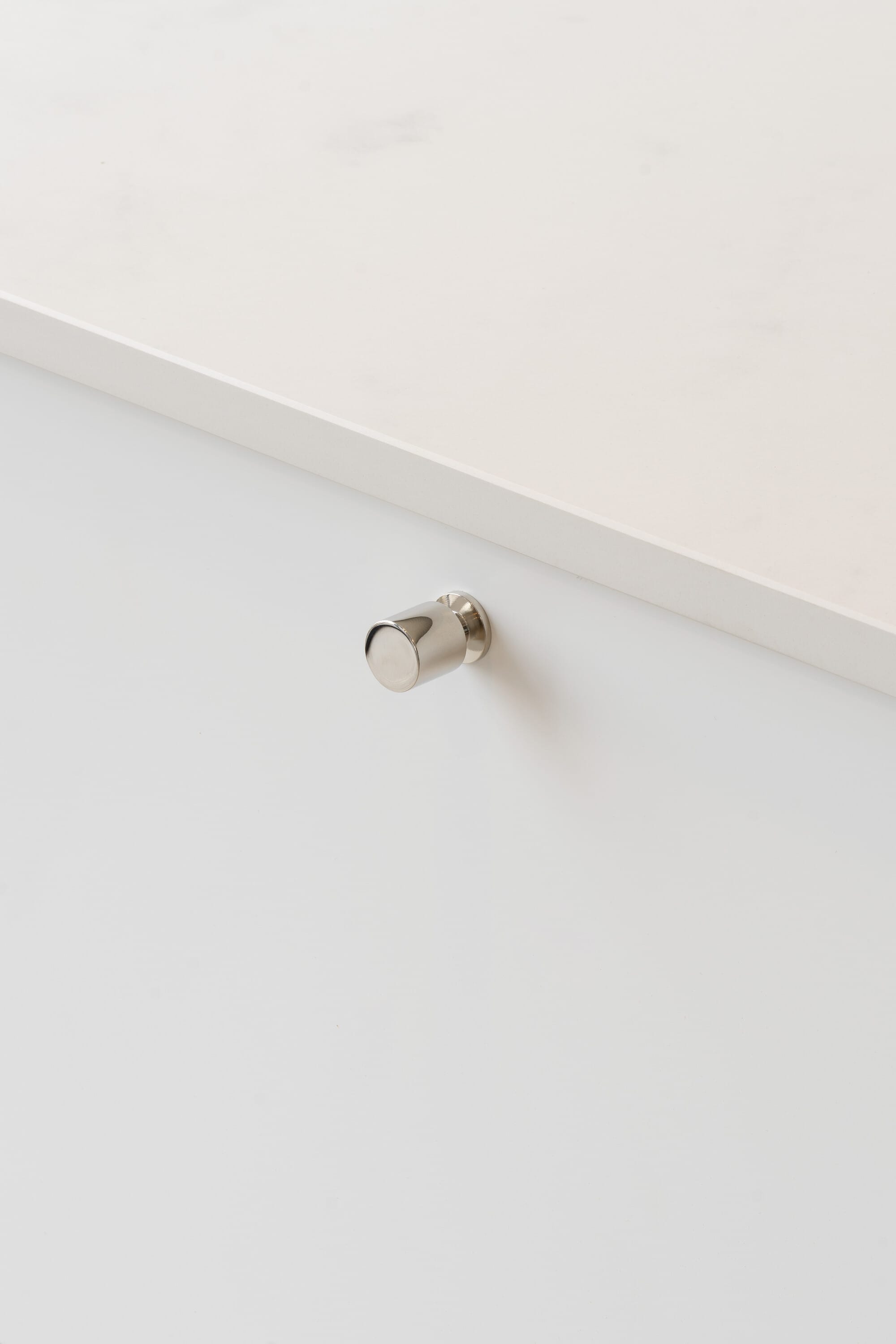Solo | Knop i Rustfrit Stål Ø 21 mm x D 30 mm Beslag Design BD-343535-11 FINICC