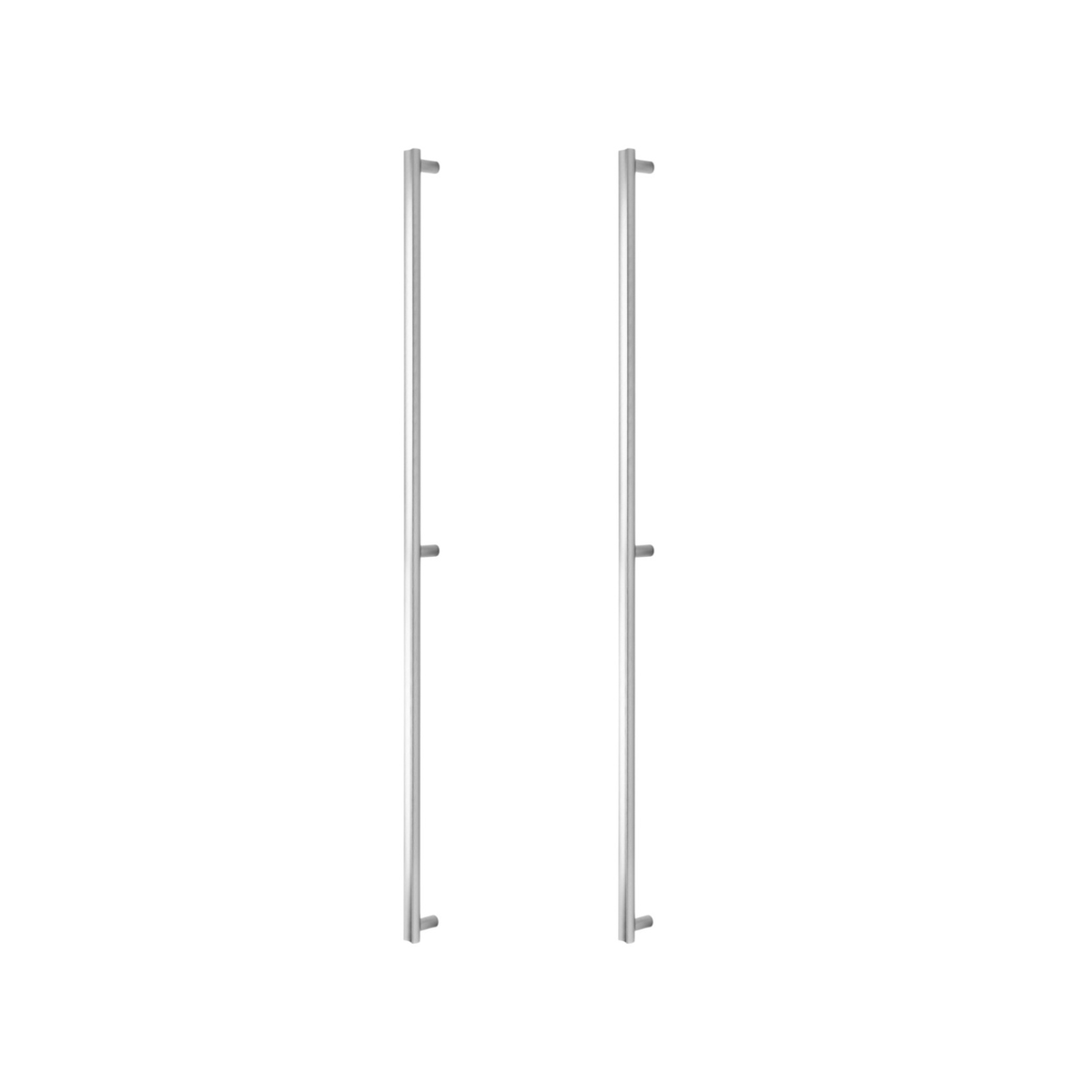 Moon Big | Pull Bar i Rustfrit Stål finish - Dobbeltside montering L 1096 mm (C/C 1056 mm) Viefe VF-06631056L24 FINICC
