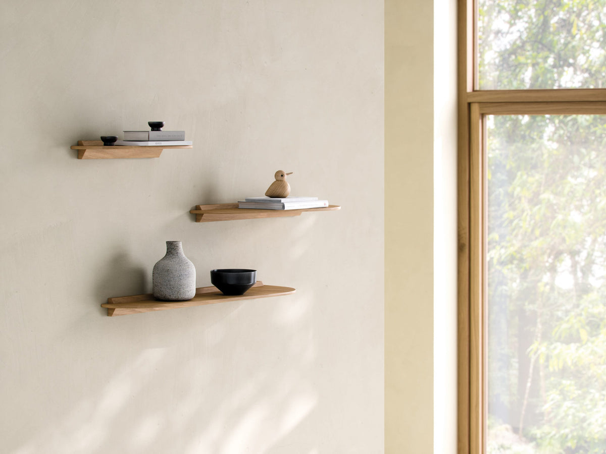 Shelf 2 | Hylde i Olieret Eg L 59 cm x B 25 cm Andersen Furniture AF-4-166025 FINICC