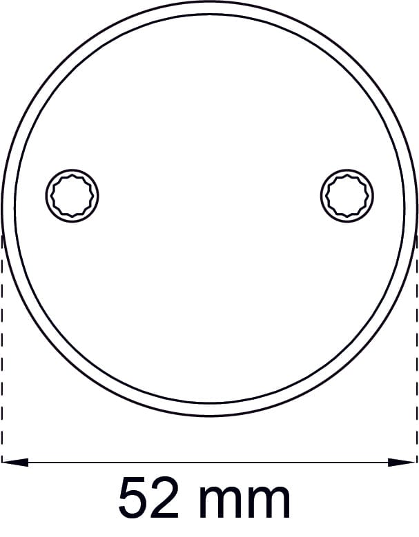 4265 | Blindskilte i Sortlakeret Messing Habo HB-18678 FINICC