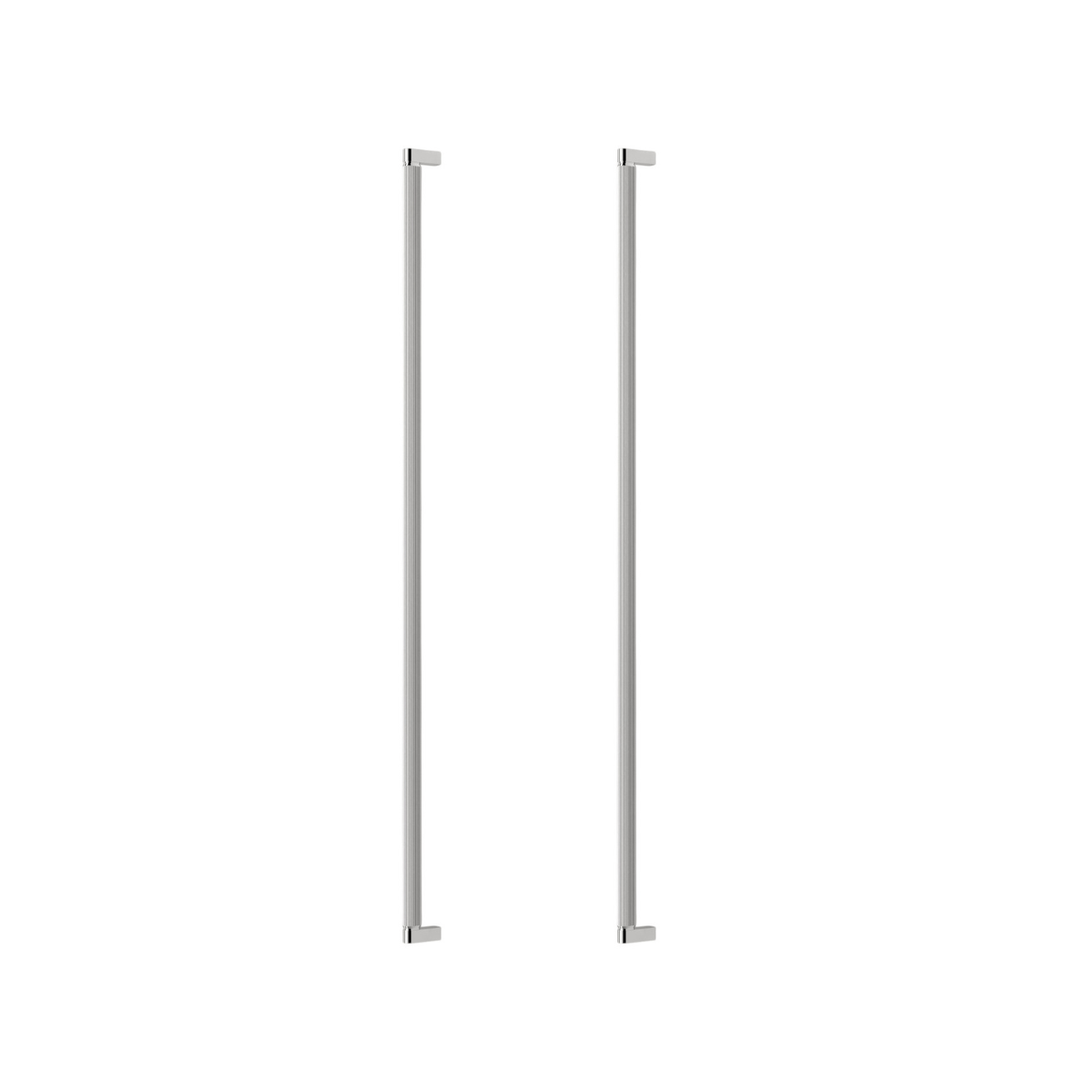 Brooklyn Big | Pull Bar i Blank Nikkel finish - Dobbeltsidet montering L 1074 mm (C/C 1056 mm) Viefe VF-06791056L05 FINICC