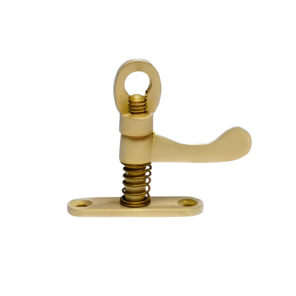 5060 | Vrider - Enkelt m. Rund Fodplade i Blank Messing med Lak Et Al KC-200761 FINICC