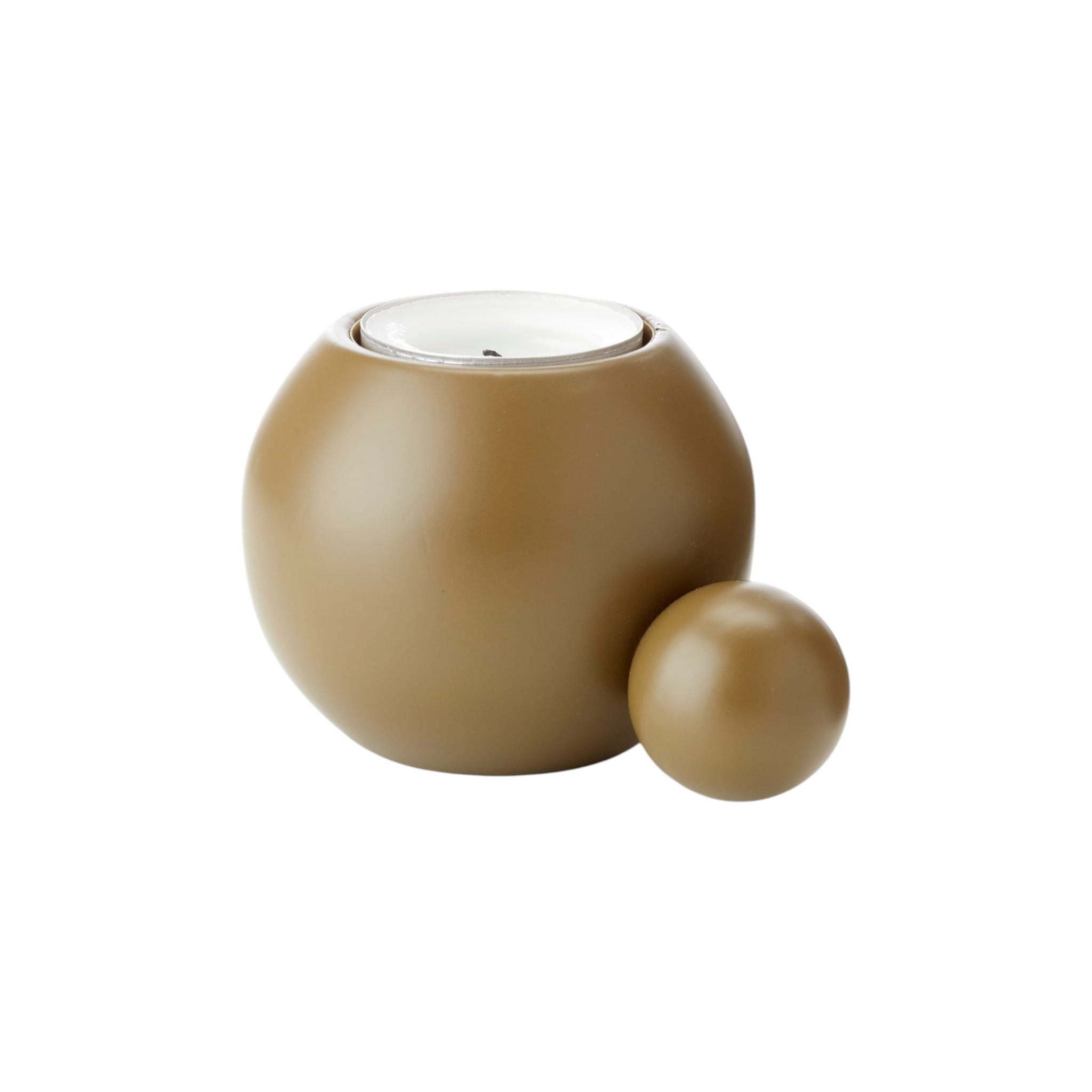RoundNRound | Lysestage i Olive Green Applicata APP-8179 FINICC