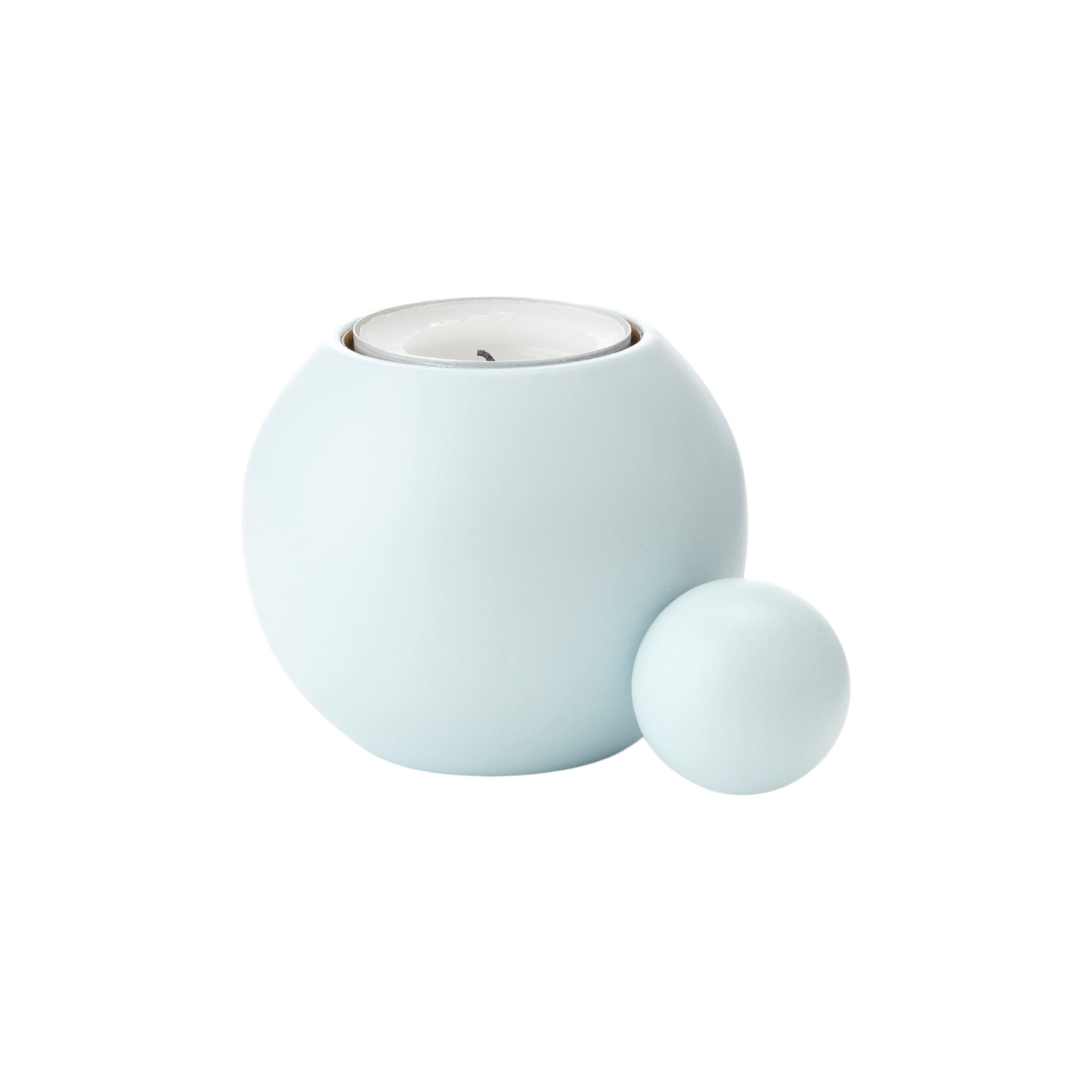 RoundNRound | Lysestage i Baby Blue Applicata APP-8193 FINICC