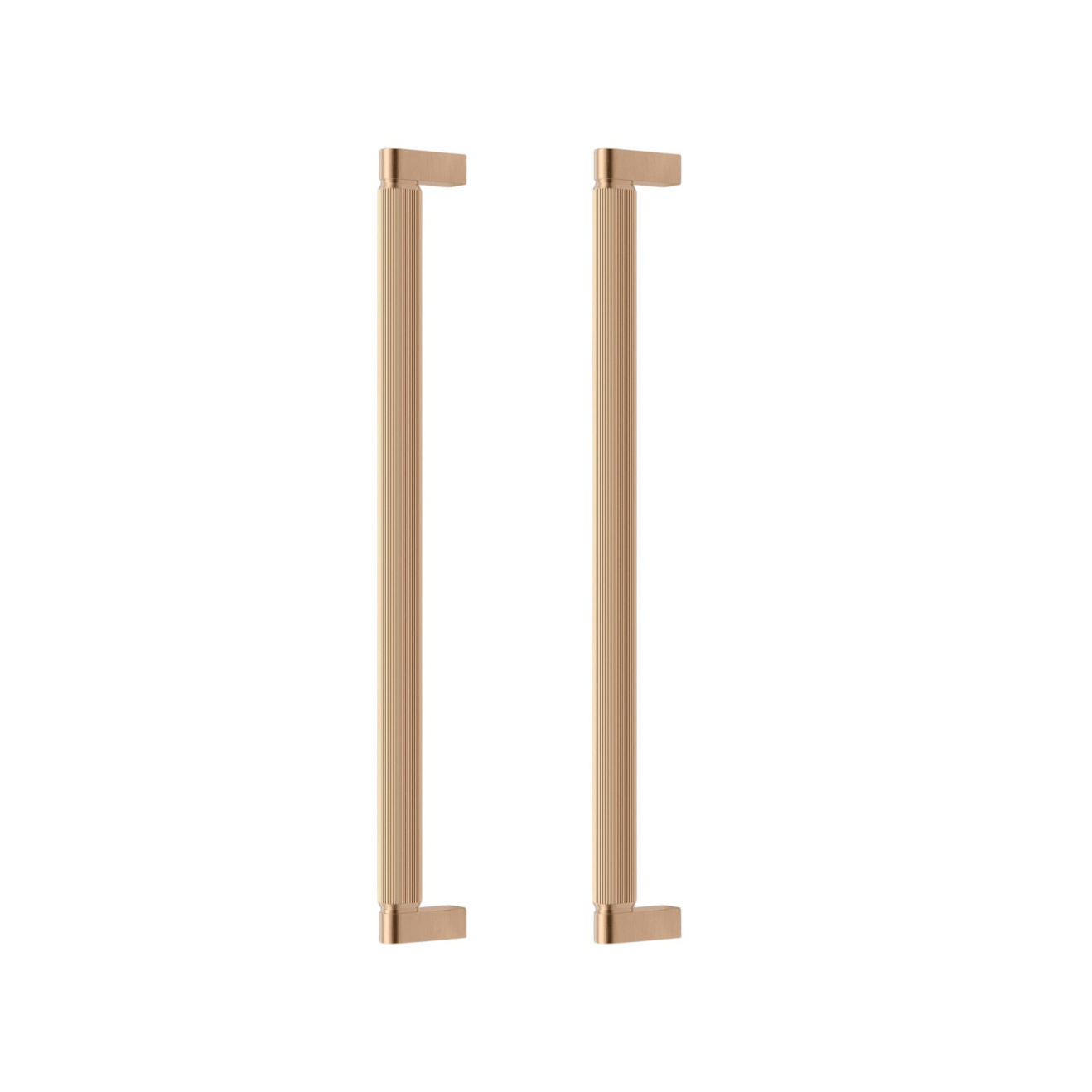 Brooklyn Big | Pull Bar i Cava Messing - Dobbeltsidet montering L 466 mm (C/C 448 mm) Viefe VF-0679448L618 FINICC