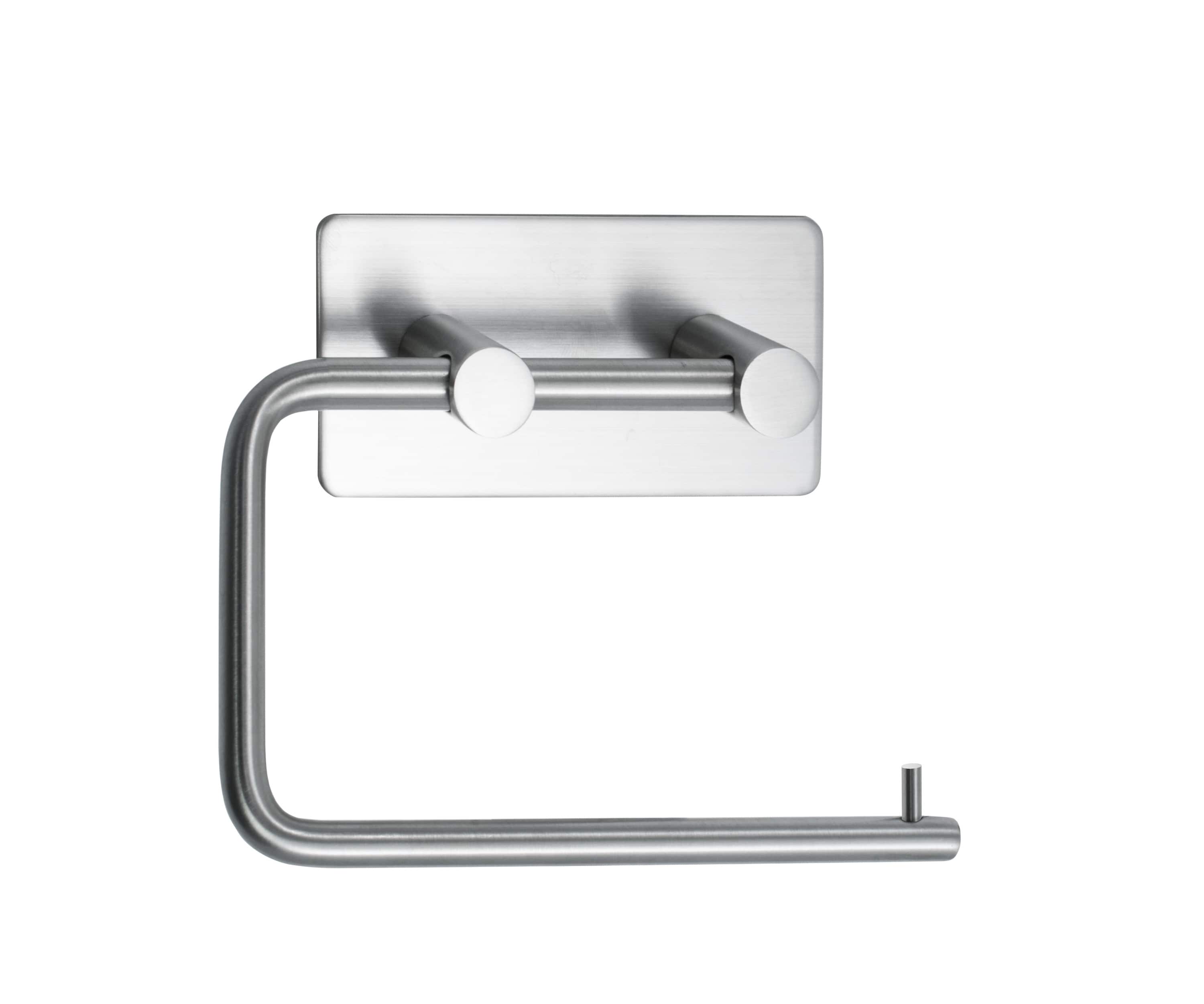 Base 200 | Toiletrulleholder i Rustfri Stål - Selvklæbende montering Beslag Design BD-60604-21 FINICC